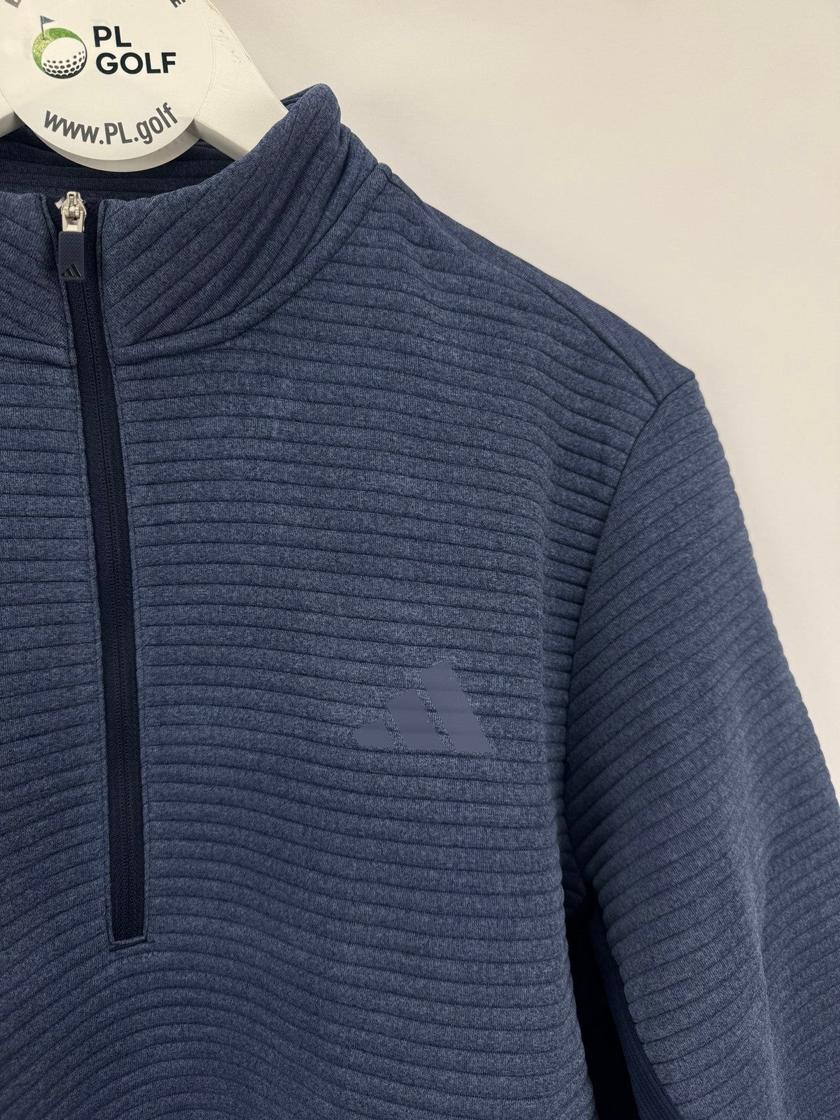Adidas Ultimate365 DWR Textured Half Zip Pullover Mens Medium Navy Golf/327247