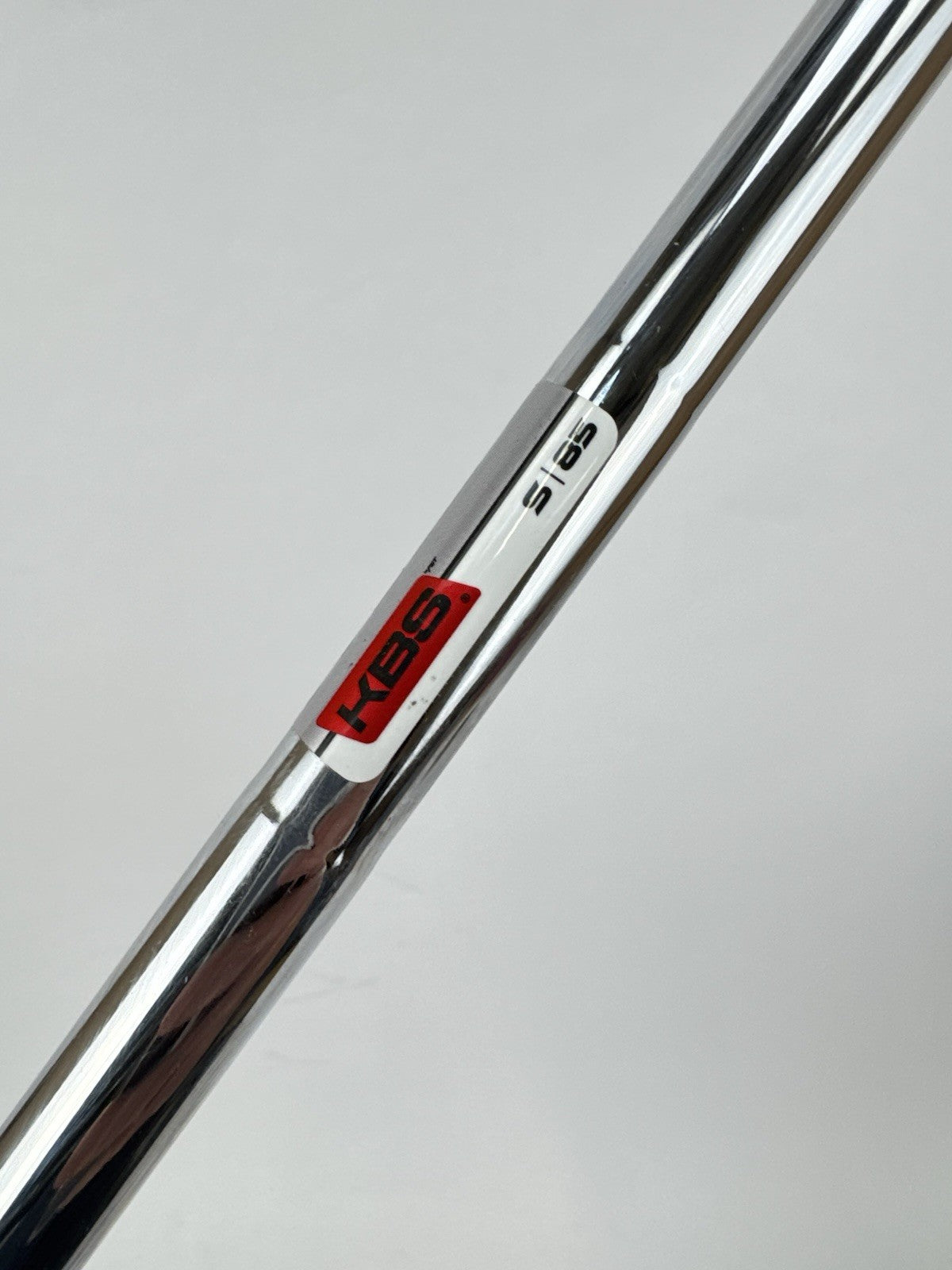 KBS Max 85 Iron Shaft Stiff Flex Steel 35.5” /0.370 Parallel /349624