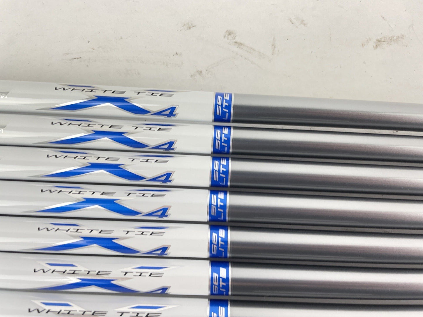 Matrix Ozik White Tie Iron Shaft Set (7) X4 Lite Senior Graphite 42”/0.370/138404