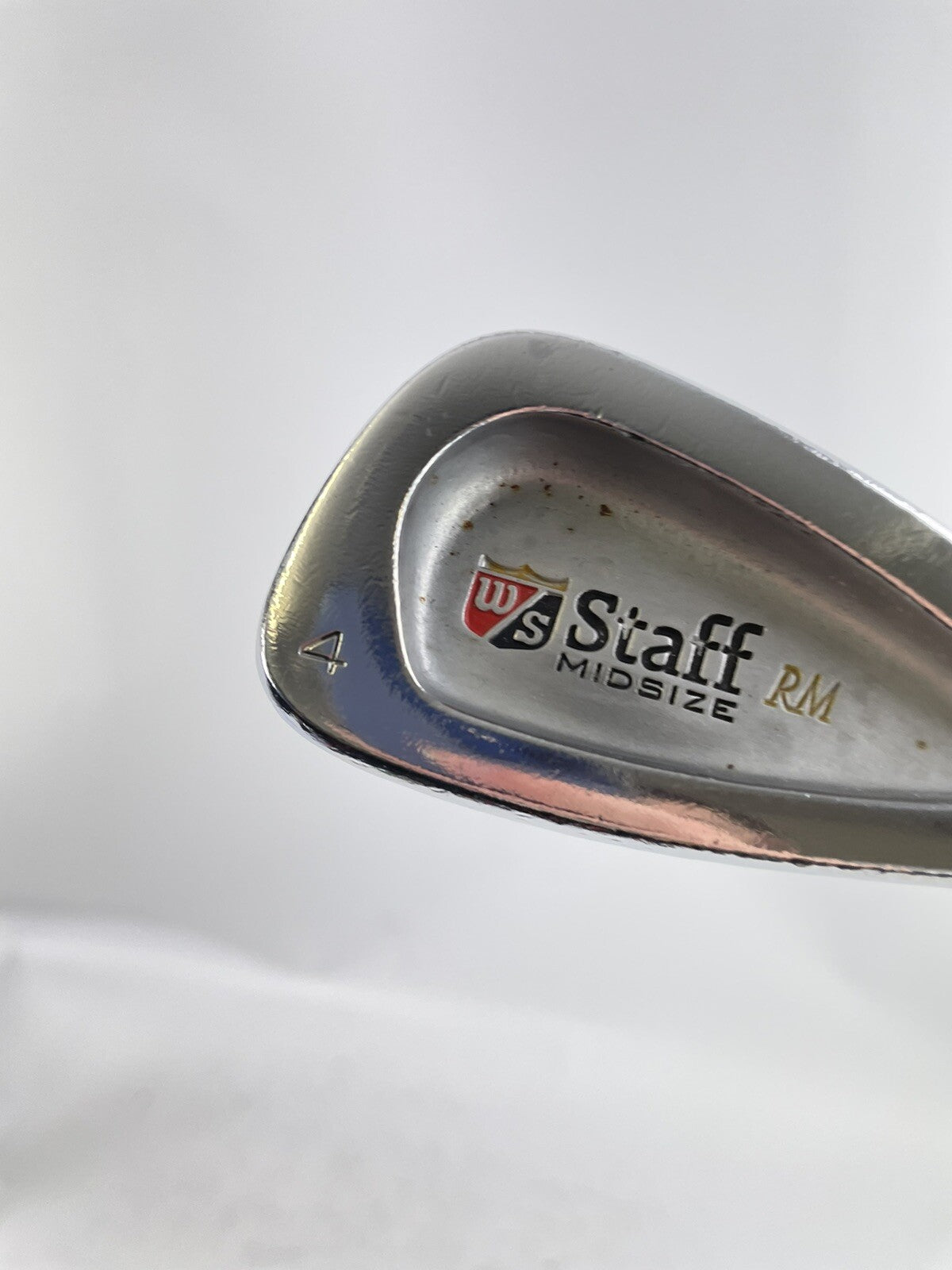 Wilson Staff Forged 4 Iron RM Midsize Stiff Graphite /Right Handed New Grip/72031