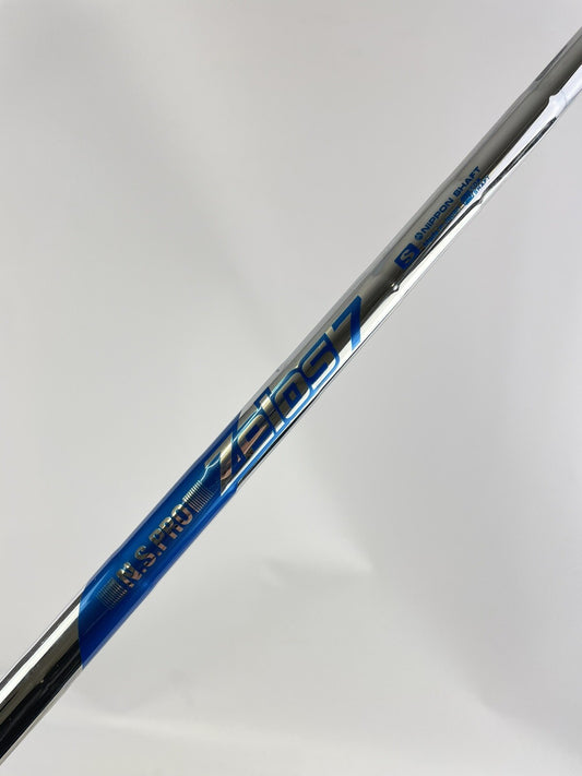 Nippon Zelos7 Steel Iron Shaft Stiff Flex 36.25” /0.355 Tapered /75730