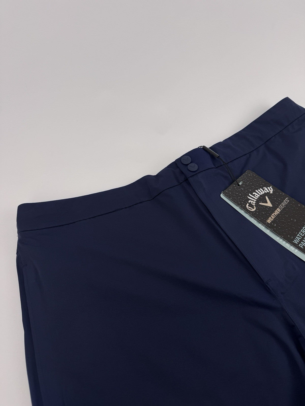 Callaway Weather Series Waterproof Golf Trousers Men's XL Navy Rain Gear/324034