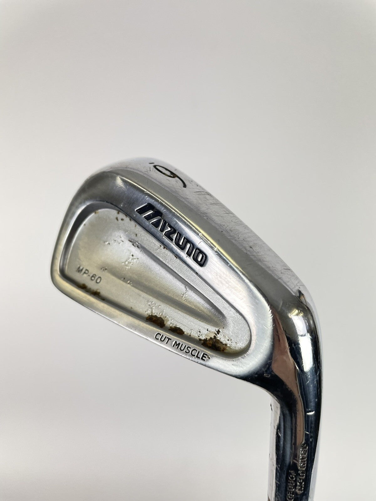 Mizuno MP60 Forged 6 Iron +1” S300 Stiff Flex Steel /Right /New Grip /2*up /07911