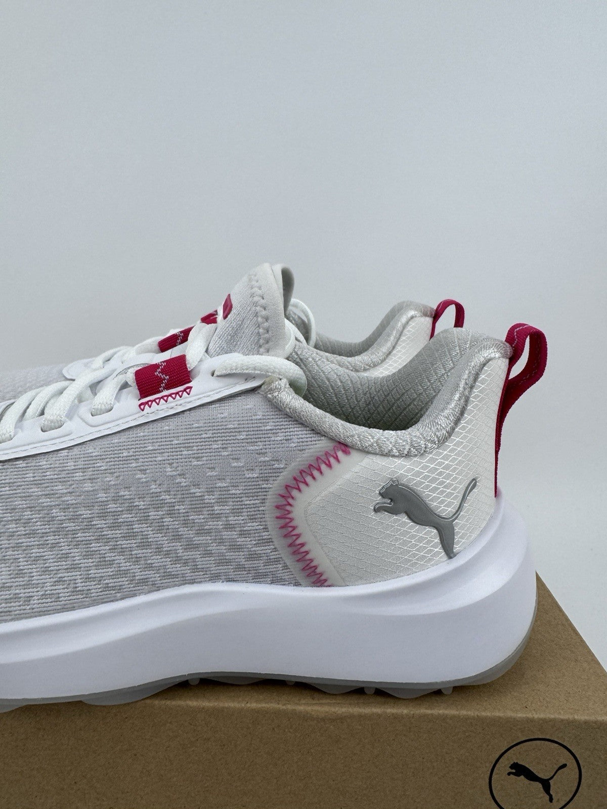 Puma Fusion Crush Sport Women's Trainers Size UK 4 White Rose Breathable/323271