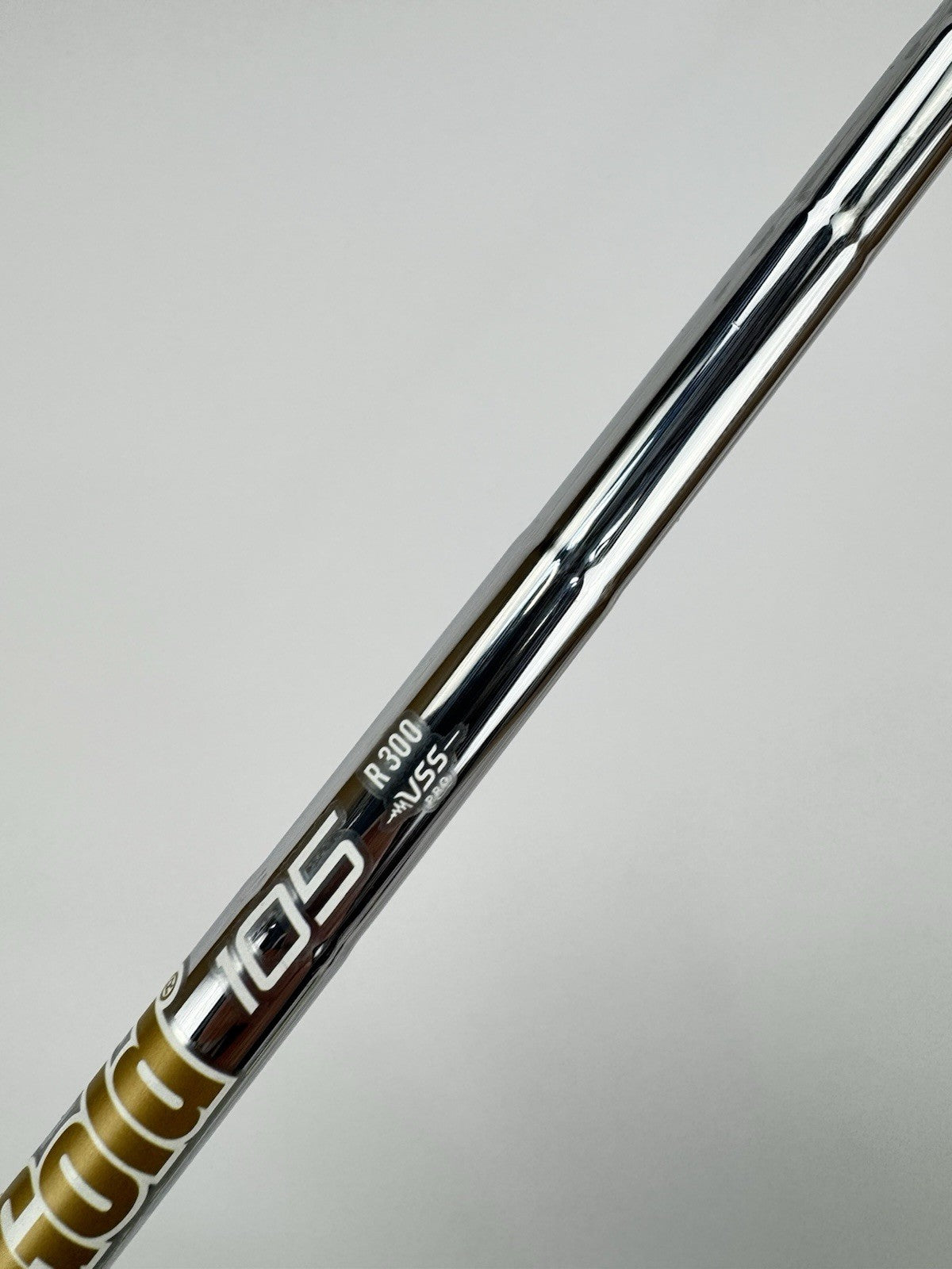 Dynamic Gold 105 Iron Shaft R300 Regular Flex Steel 35.25” /0.355 Tapered /326026