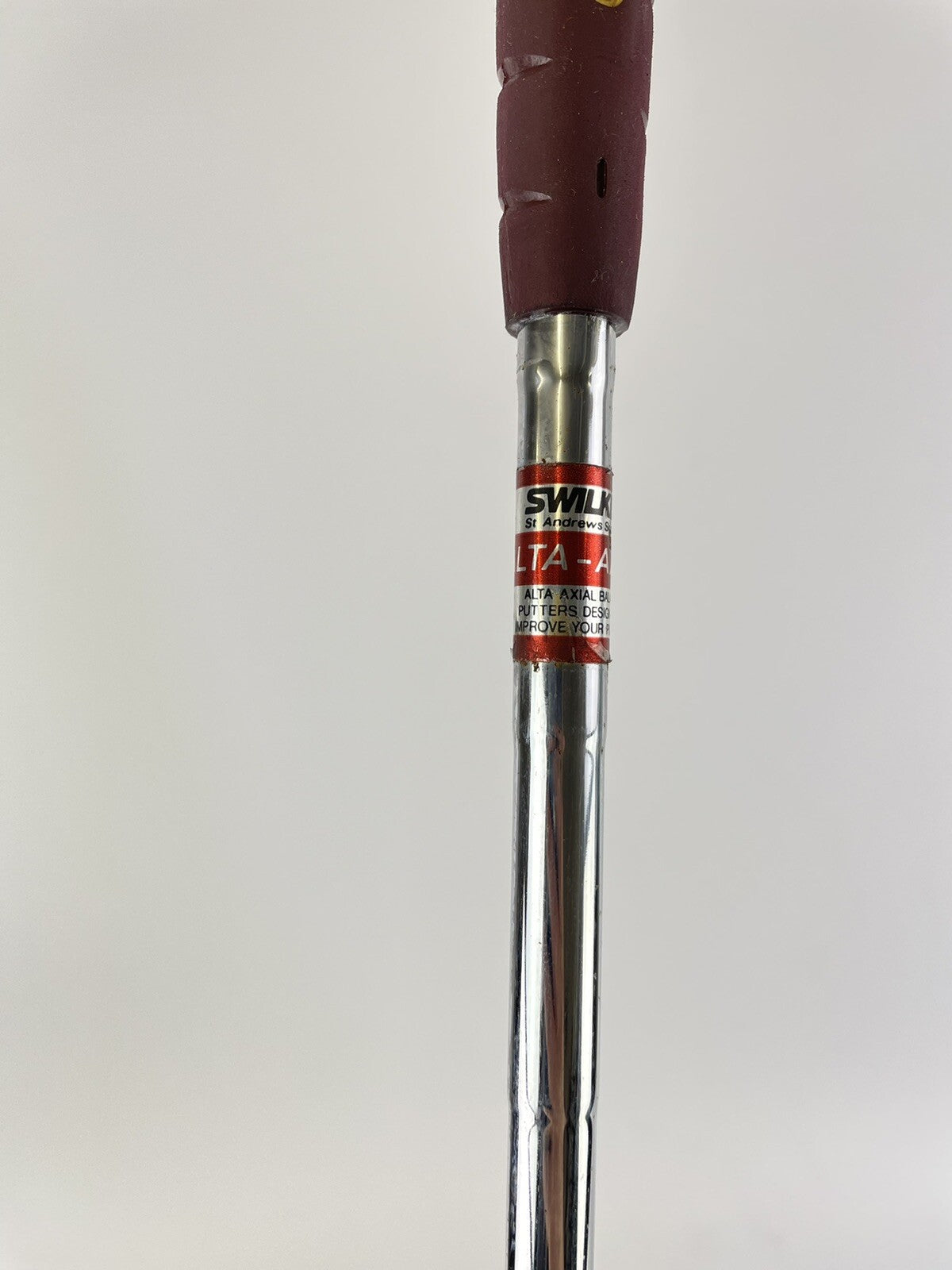 Swilken Alta TB1 Axial Balance Putter 35.5” Steel /New Grip /12366