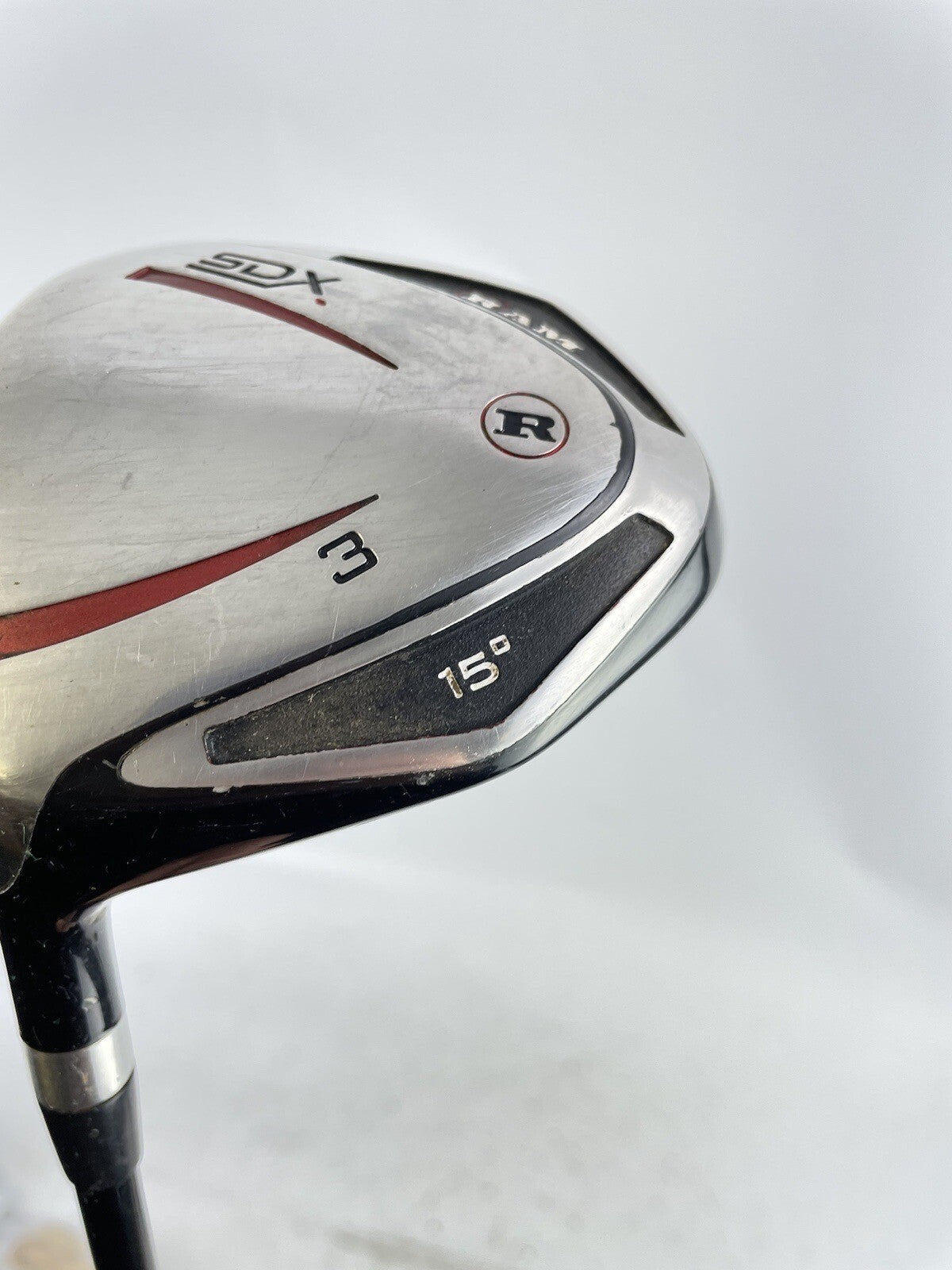 Ram Golf 3 Wood SDX 15* Left Handed /Regular Graphite /New Grip /89205