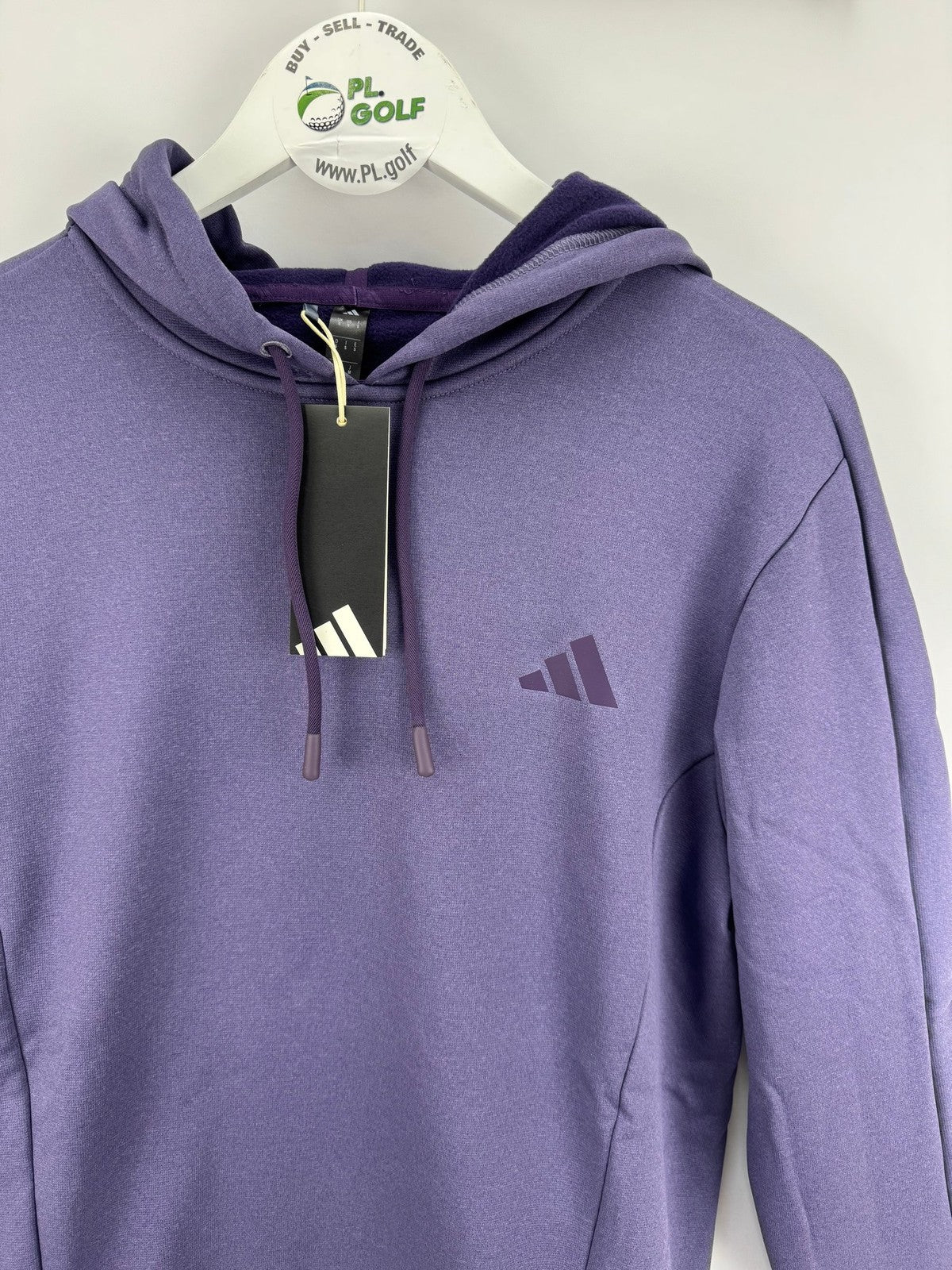 Adidas Hoodie Men's Purple Activewear Size XL Fleece Lined/327261