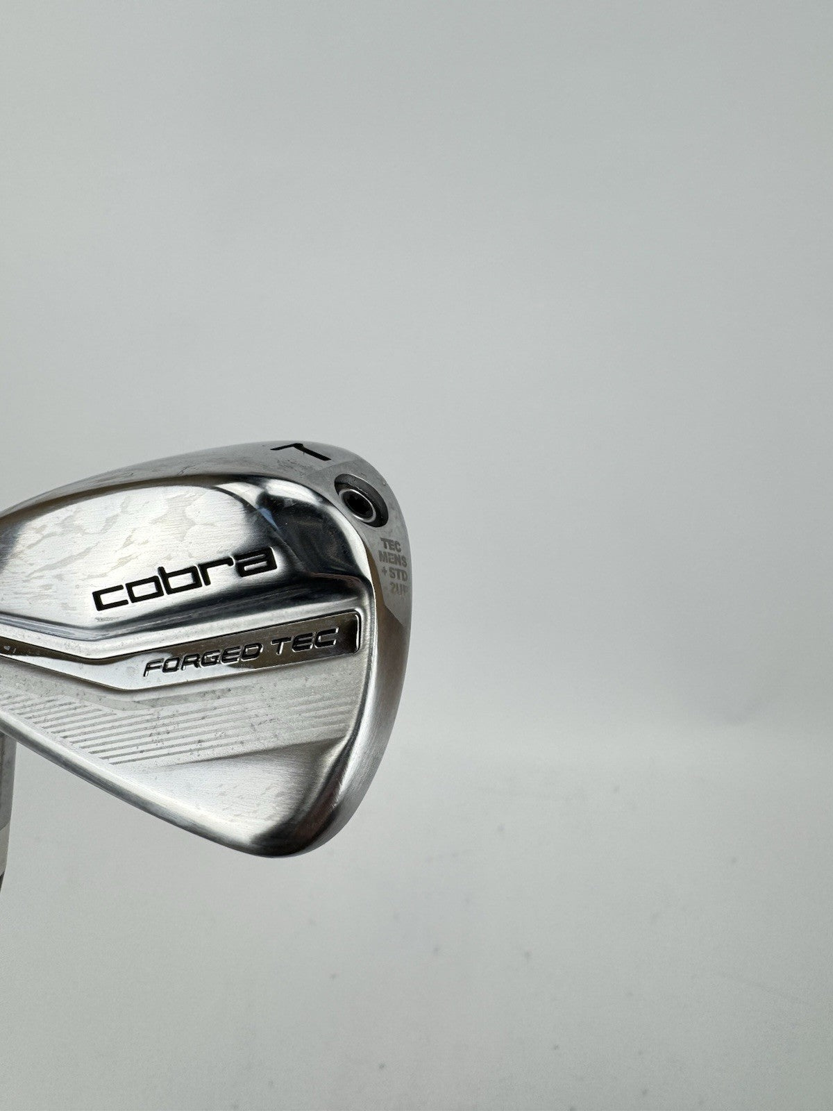 Cobra Forged Tec 7 Iron Left Handed Regular Flex Steel -1/2” /Demo /314544