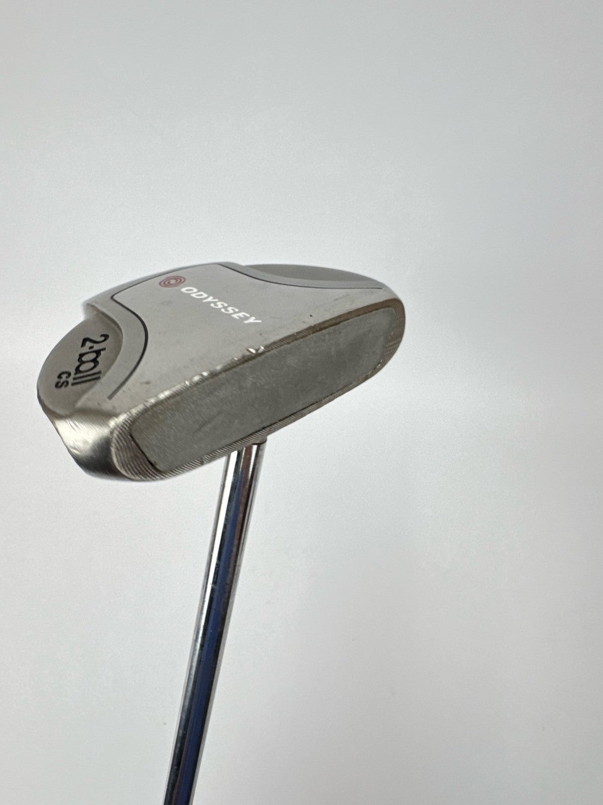 Odyssey 2 Ball Putter White Hot CS 34 Inch Steel Right Handed Mallet Used/366645