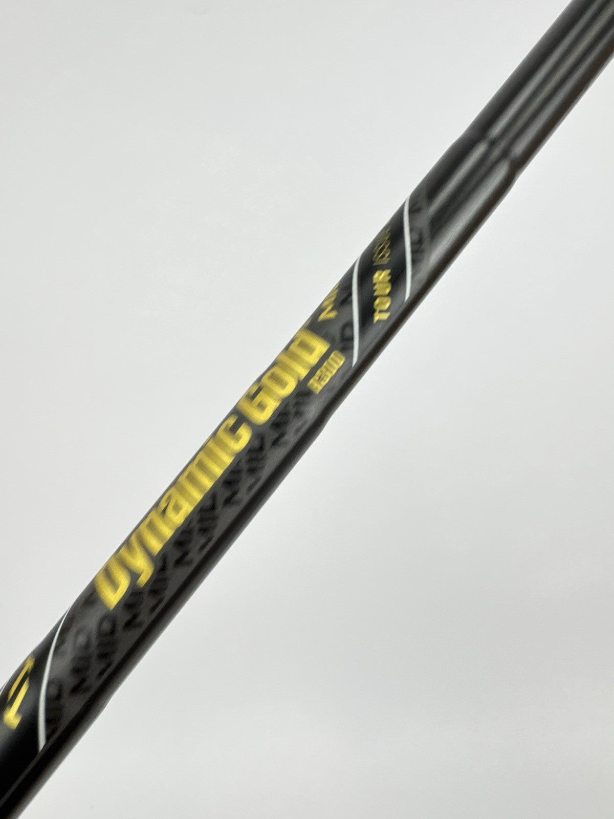 Dynamic Gold Tour Issue Iron Shaft Mid R300 Regular Steel Blackout 35.5” /327465