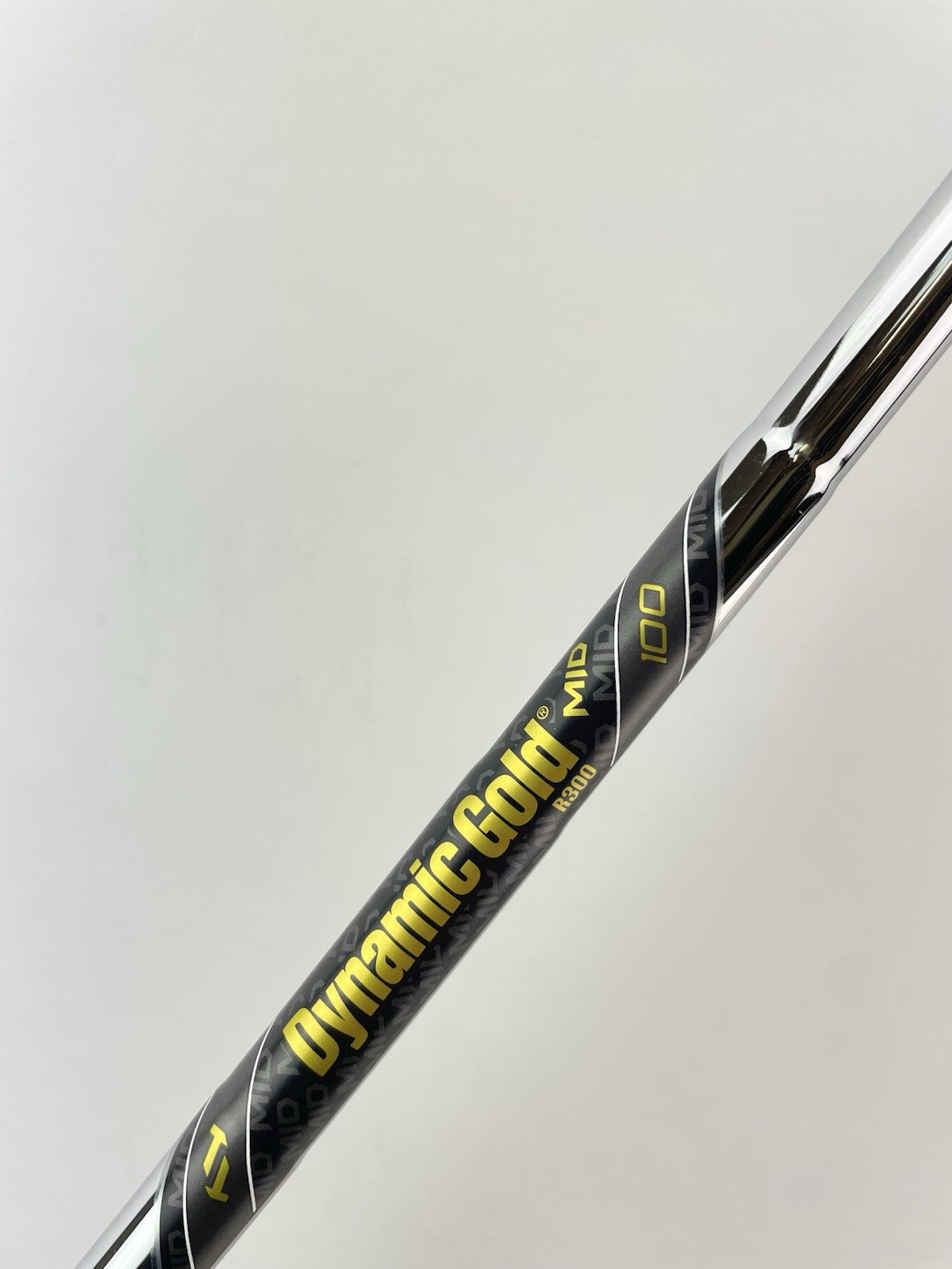 Dynamic Gold Mid 100 Iron Shaft Regular Flex Steel 35.75 /0.355 Tapered /240834