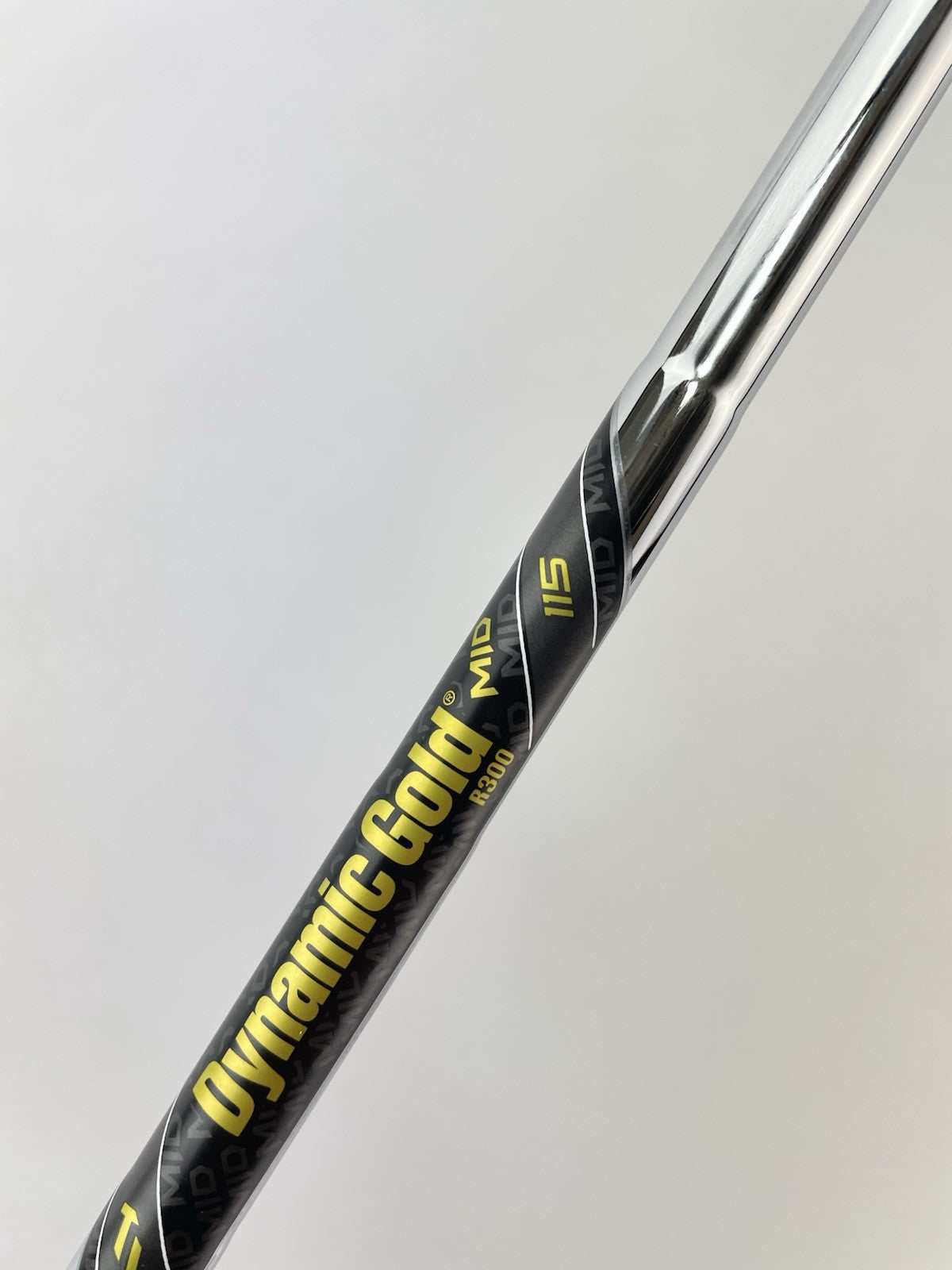 Dynamic Gold Mid 100 Iron Shaft R300 Regular Flex Steel 35” /0.370 /271315