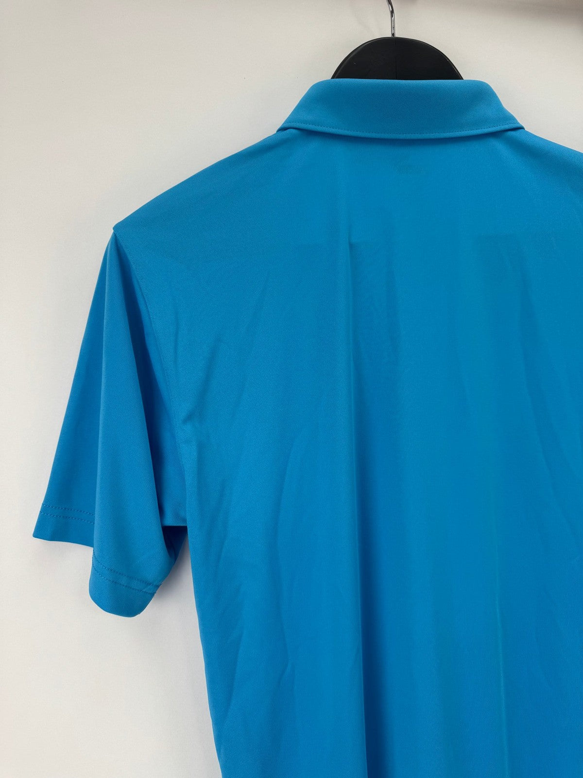 Puma Mens Pure Solid Golf Polo Size Small Aqua Blue UPF 40 UV Protection /352925