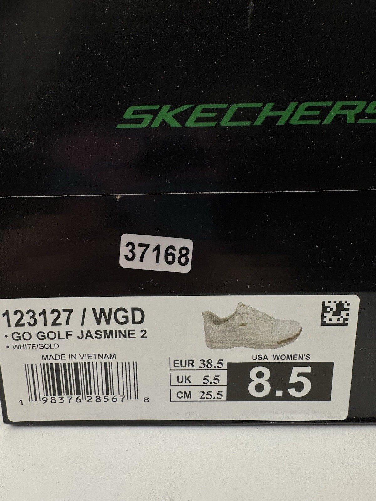 Skechers GoGolf Jasmine 2 Womens Golf Shoes Size UK 5.5 White Gold Comfort/371689