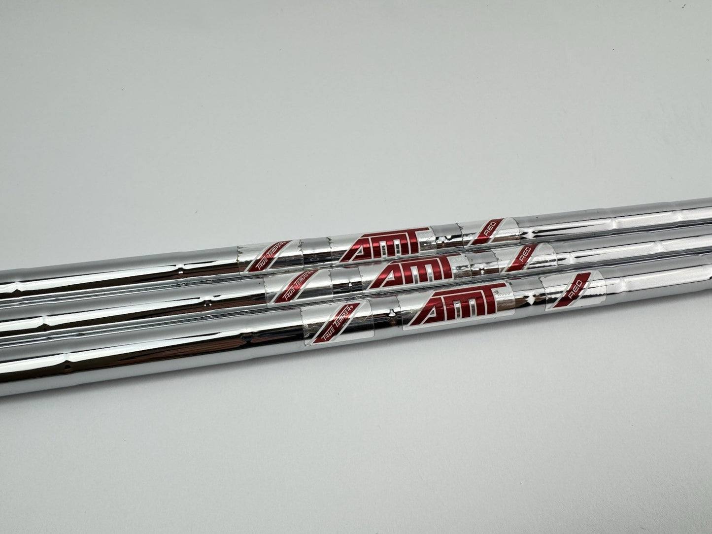 AMT Red Wedge Shaft Set (3) R300 Regular Flex Steel 0.355 Tapered /267170