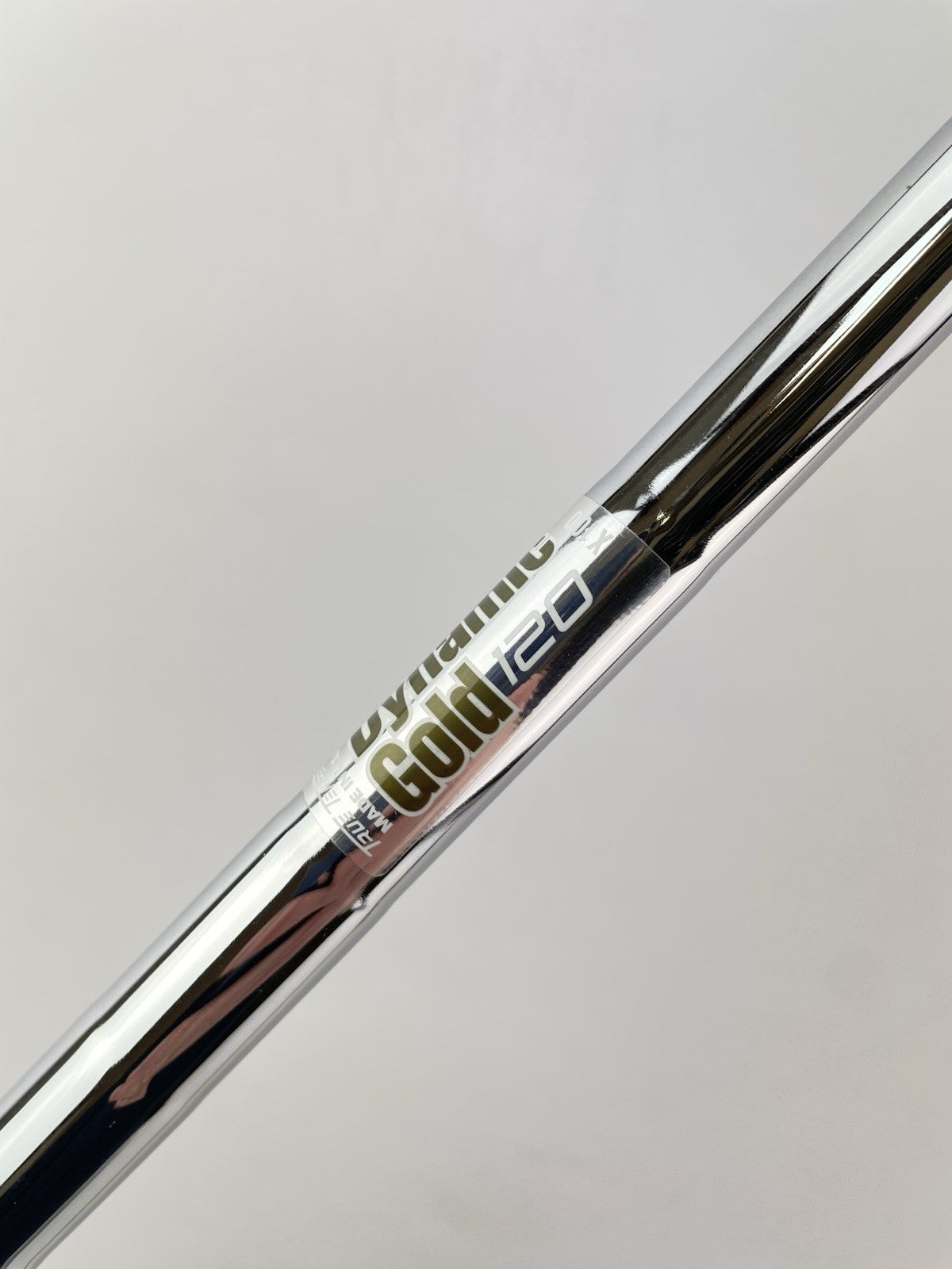 Dynamic Gold 120 Iron Shaft X100 Extra Stiff Flex Steel 35 /0.355 Tapered/238414