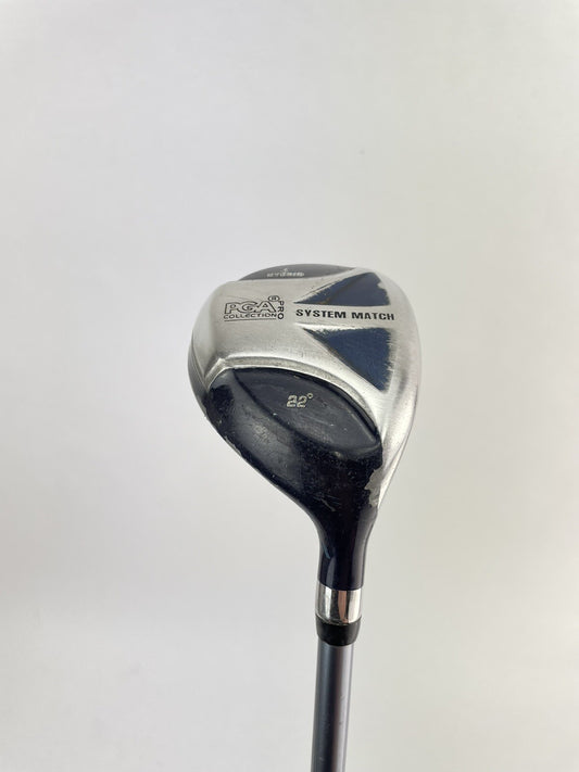 PGA Pro Collection 4 Hybrid 22* Ladies Lite Graphite /Right /New Grip /175630