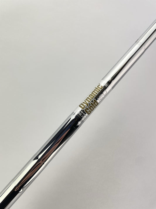 Dynamic Gold 120 Iron Shaft S300 Stiff Flex Steel 35.75 /0.355 Tapered /289120