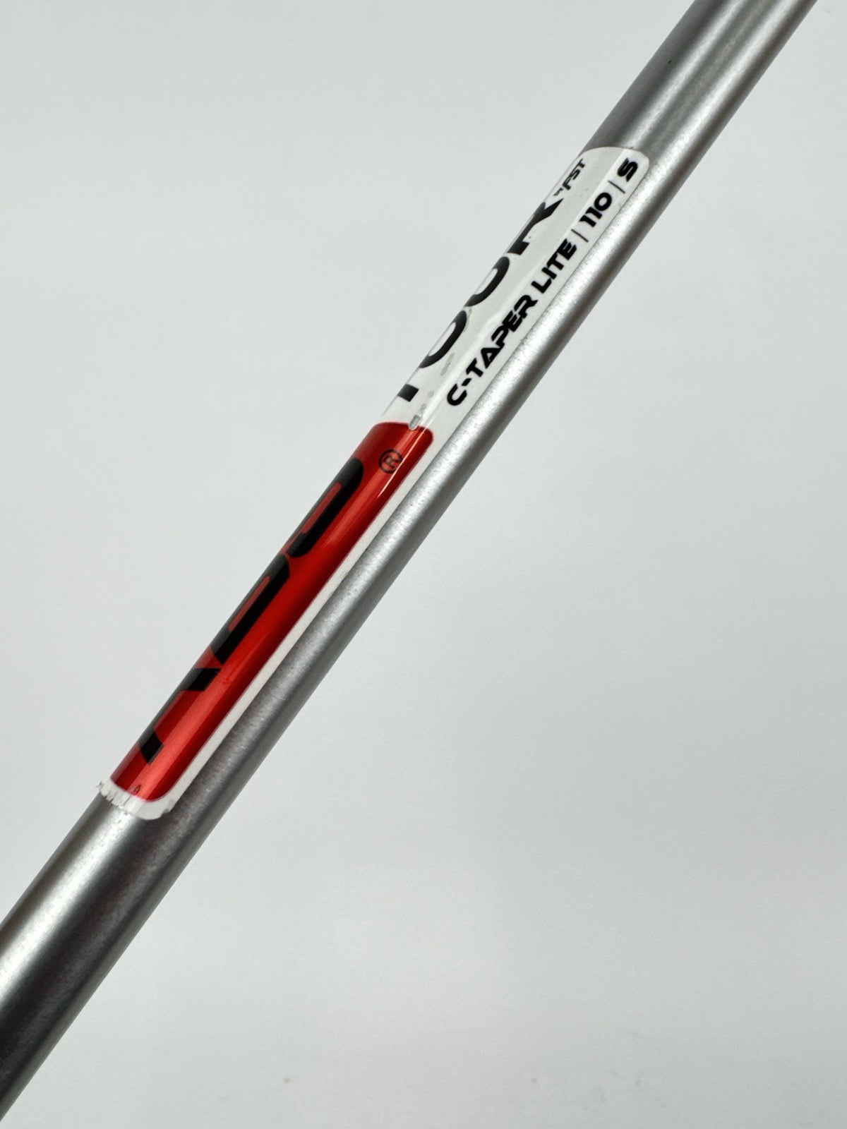 KBS Tour C-Taper Lite Iron Shaft 110 Stiff Flex Steel 35.5”/0.355 Tapered/318734