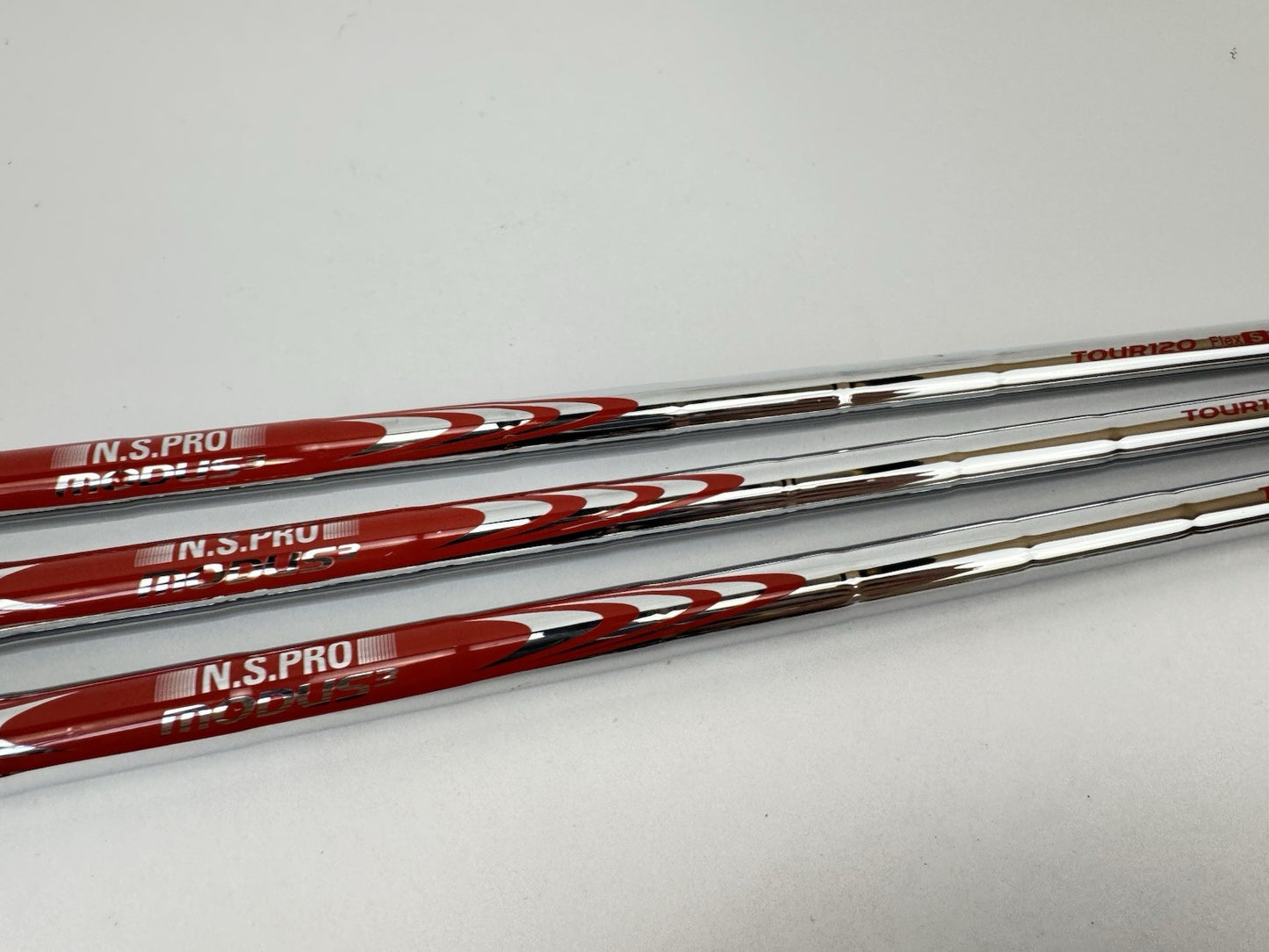 Nippon Modus3 Wedge Shaft Set (3) 120 Stiff Flex Steel 0.355 Tapered /344643