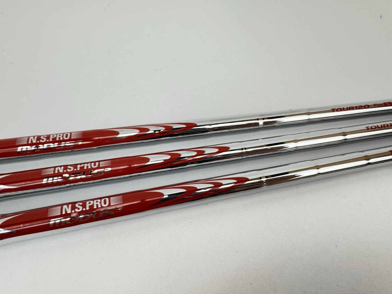 Nippon Modus3 Wedge Shaft Set (3) 120 Stiff Flex Steel 0.355 Tapered /344643