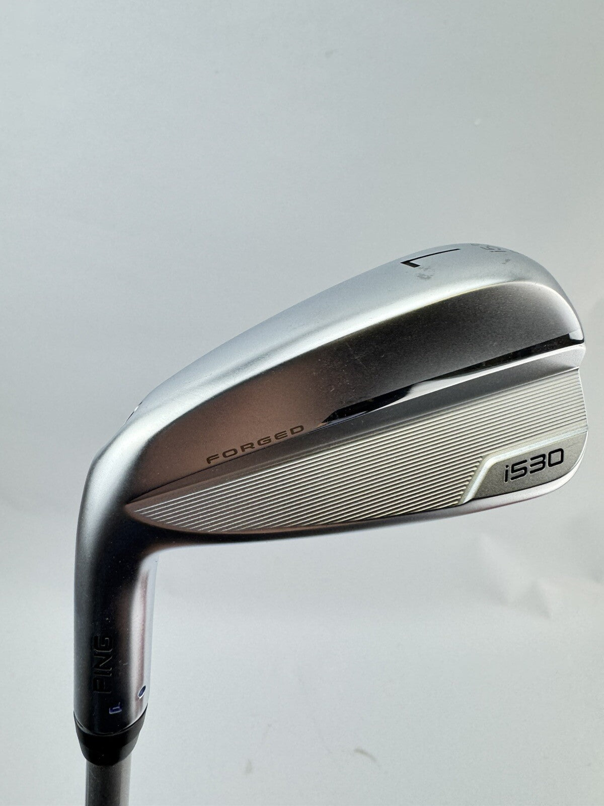 Ping i530 7 Iron Left Handed Black Dot Alta Quick 35 Senior Graphite /Demo/227402