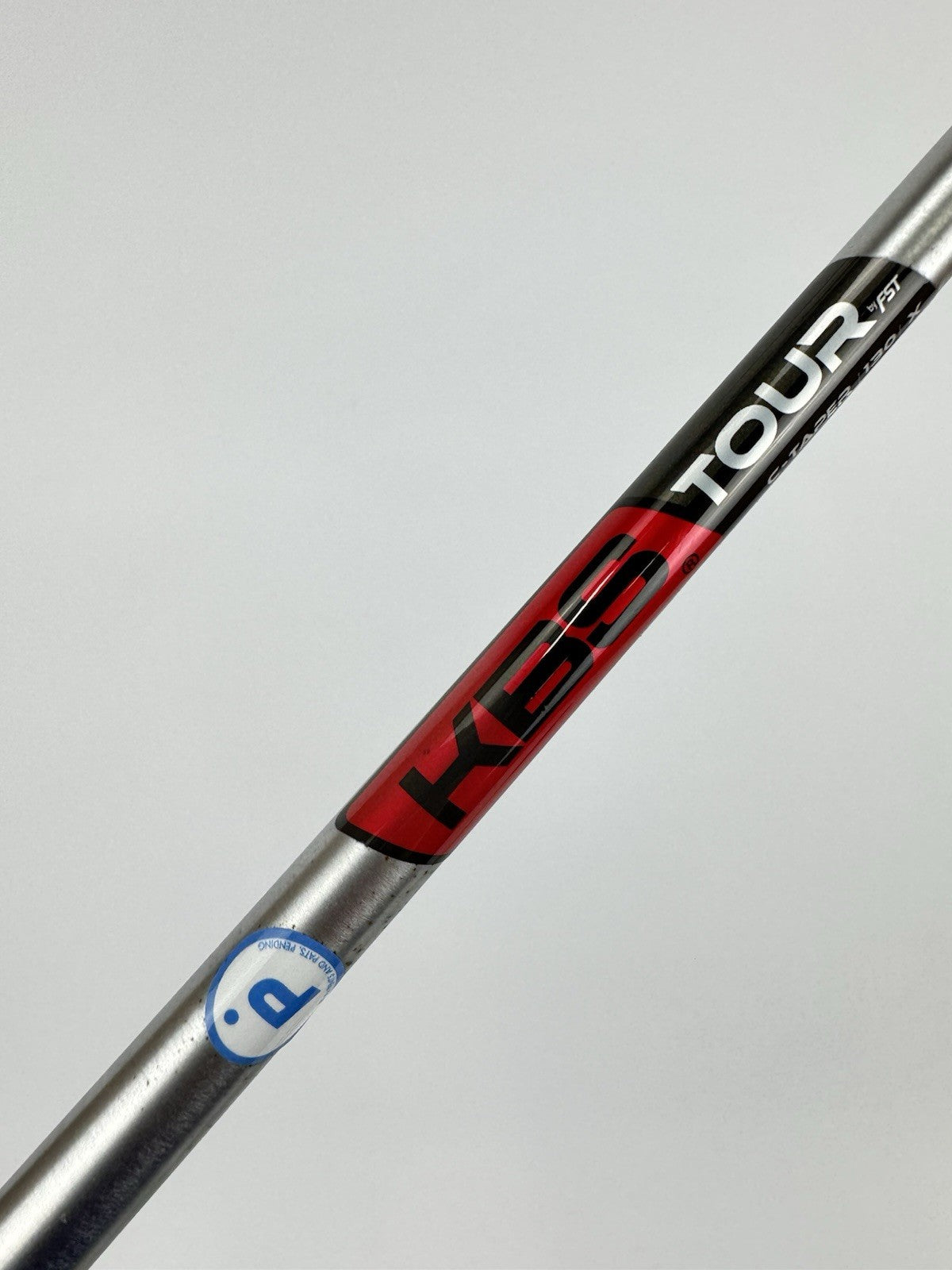KBS Tour C-Taper Iron Shaft 130 X Flex Steel Pured 35.5” /0.355 Tapered /318802