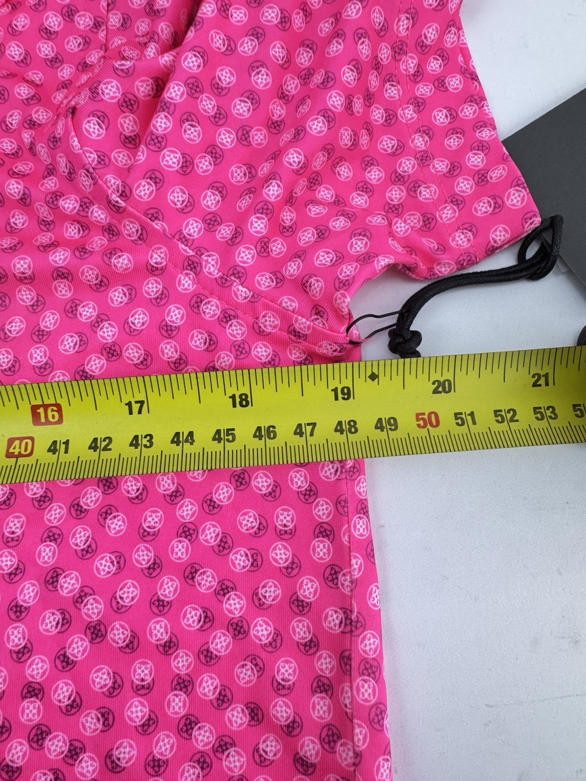 G Fore Golf Polo Shirt Triple Circle G’s Mens UK Small /Pink /New /2947610