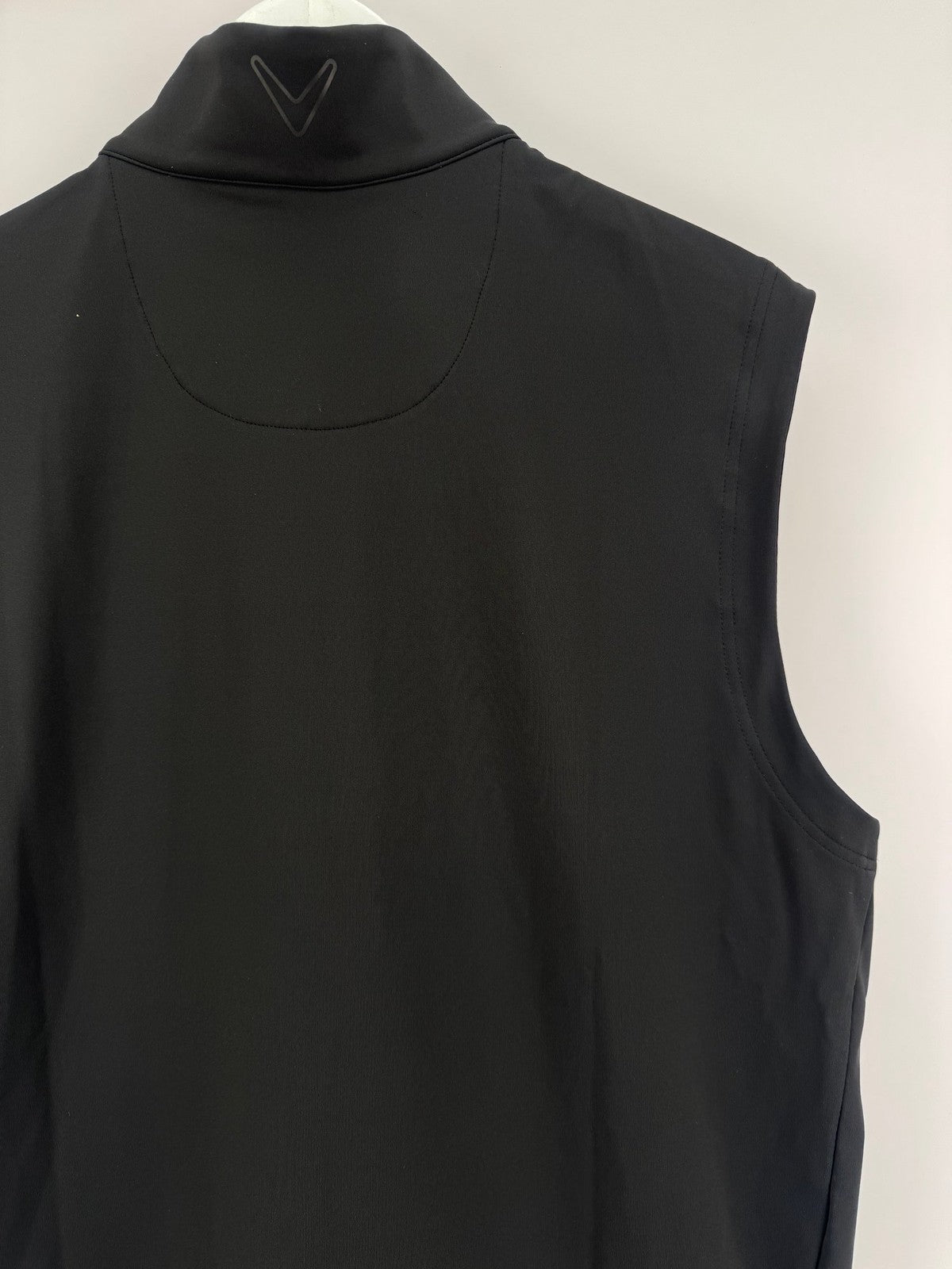 Callaway Weather Series Golf Wind Vest Men's Size Large Black Lightweight/323936