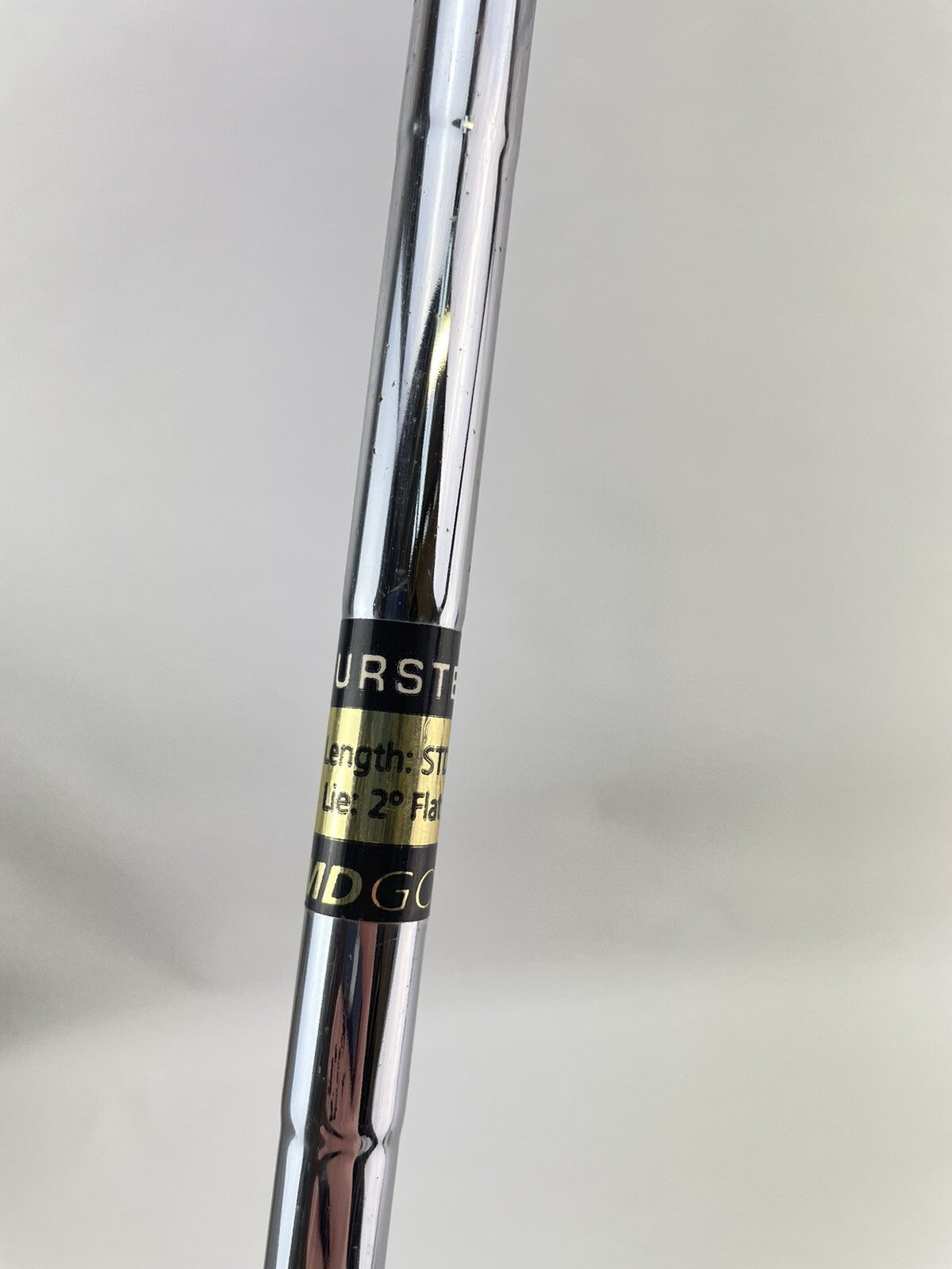 MD Golf 6 Iron Tour Steel Regular Flex Steel /Right /New Grip /2*Flat /2058215