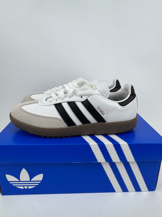 Adidas Samba Spikeless Golf Shoes Unisex Size UK 7 JH6149 White Black /314230