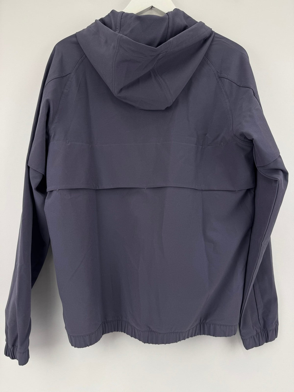 Adidas Golf Windbreaker Jacket Men's Small Purple Full Zip Lightweight/3251110