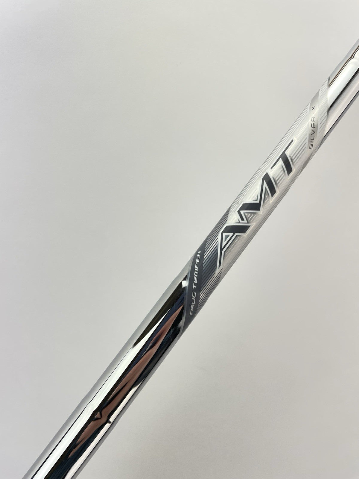 True Temper AMT Silver Iron Shaft X Flex Steel 34.75” /0.355 Tapered /295412