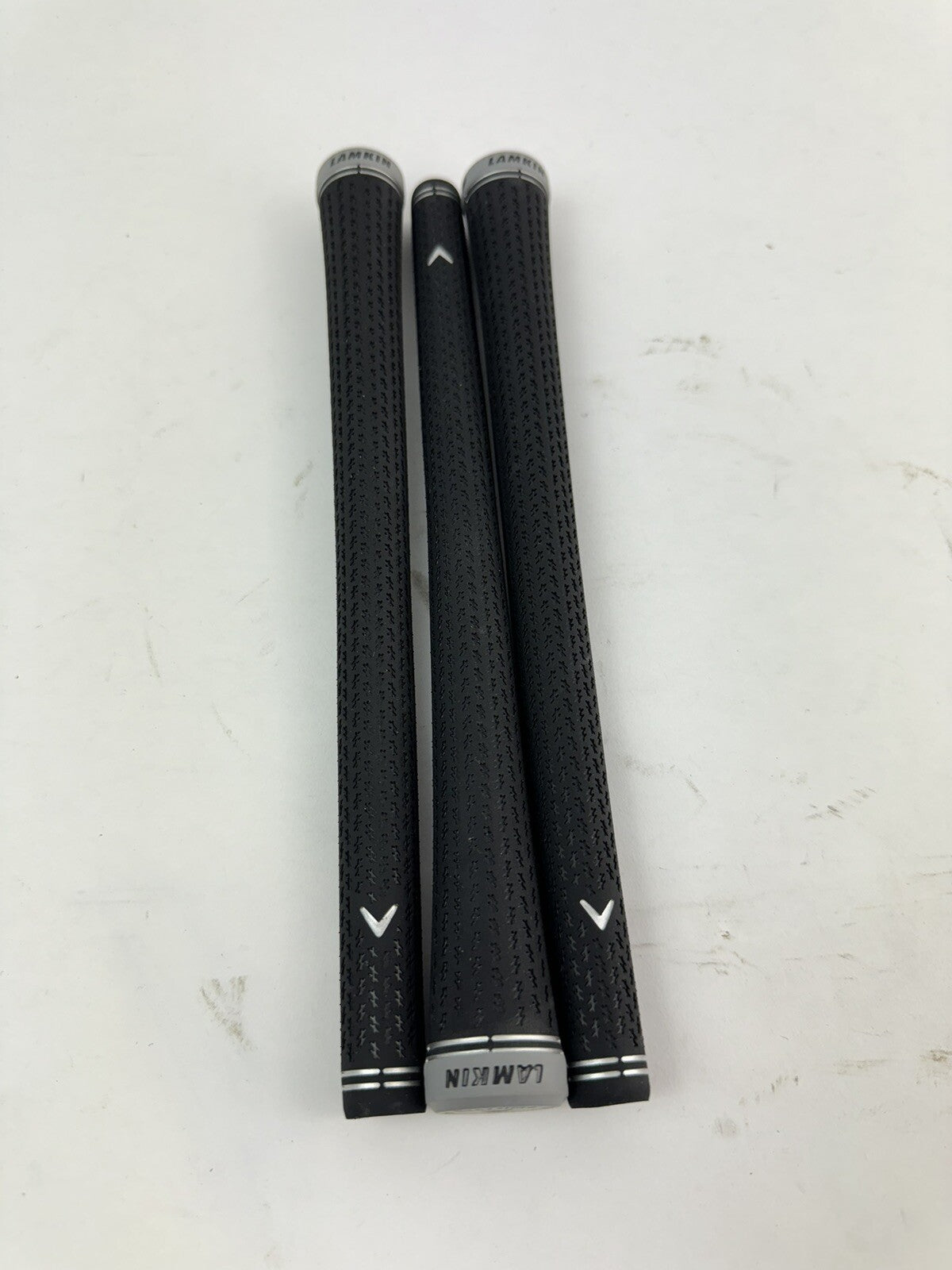 Lamkin Crossline Callaway Golf Grips (3) Grey/Black /Pulled /345030