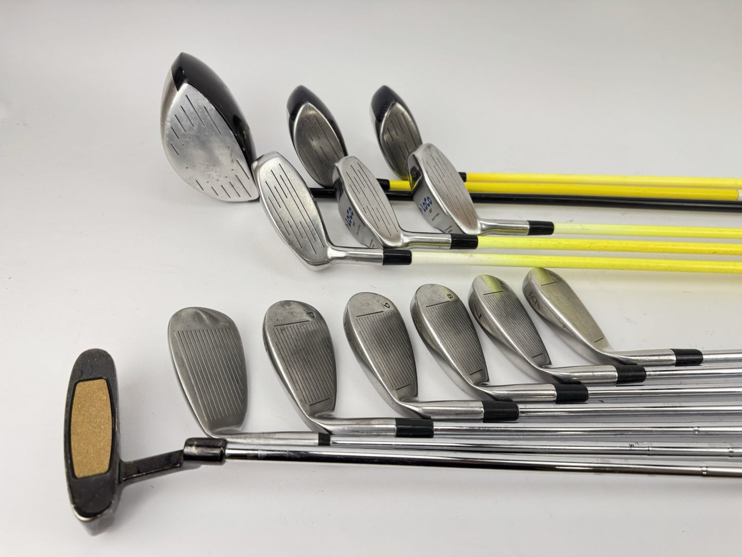 Mens Golf Package Set 13 Clubs Regular Graphite /New Grips /Right /Bag /335253