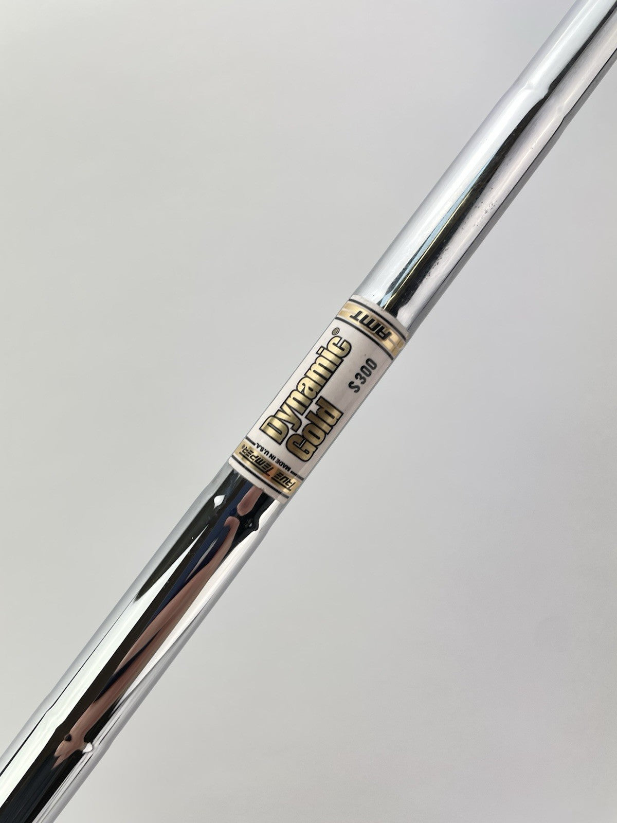 Dynamic Gold AMT Iron Shaft S300 Stiff Steel 35.75” /0.355 Tapered /273372
