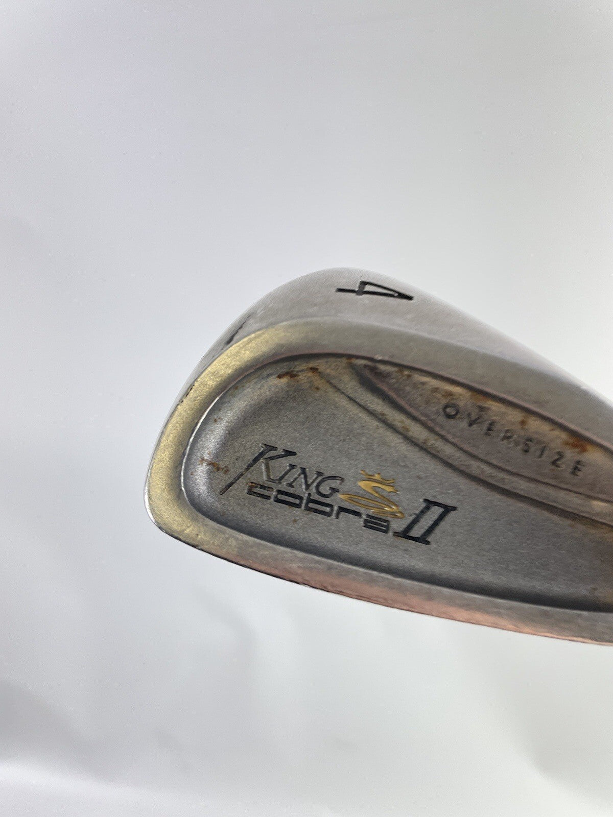King Cobra 4 Iron Oversize II Regular Steel /Right Handed /New Grip /83761