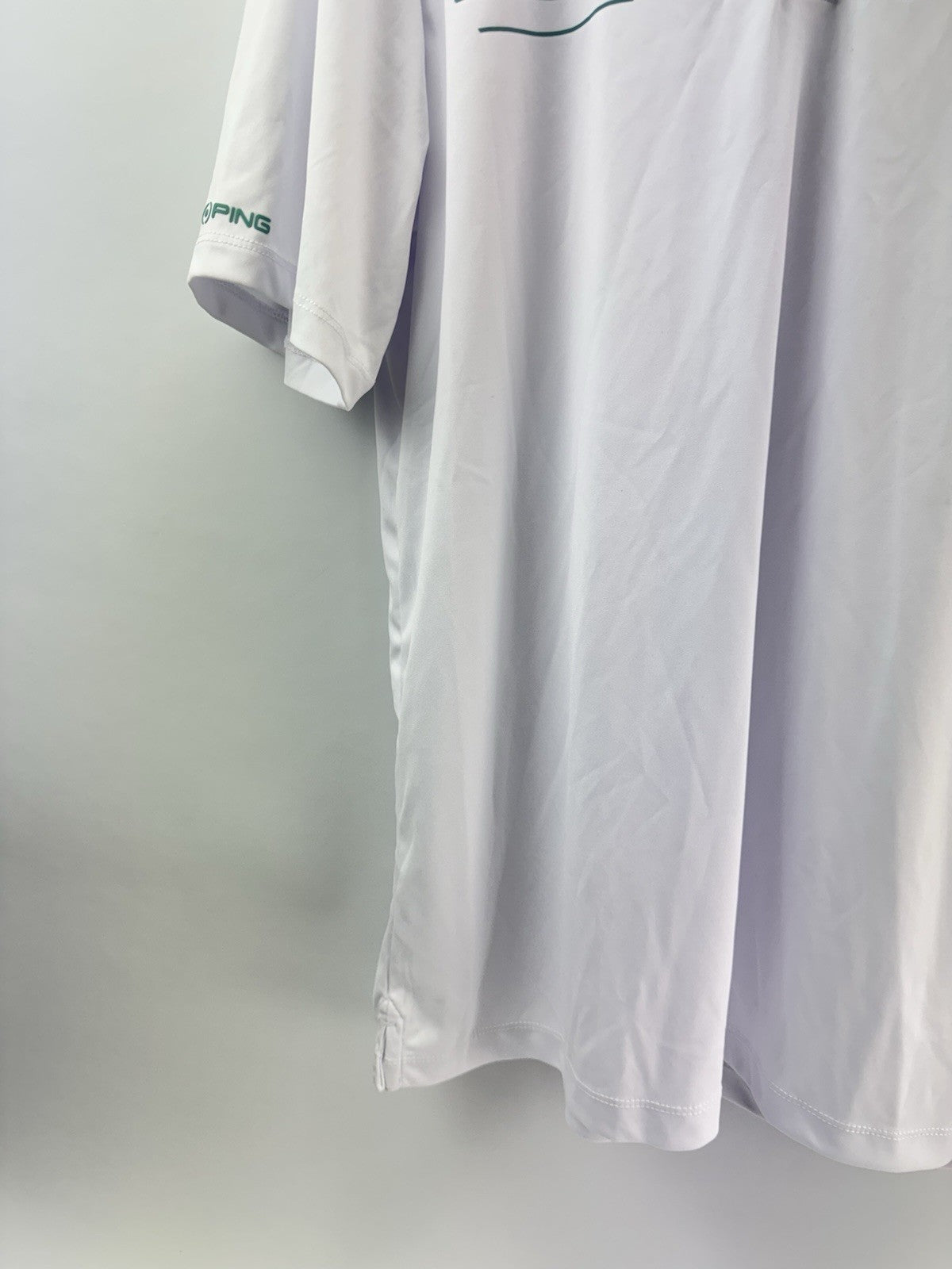 Ping Golf Mens Polo Shirt Portman UK XL /Short Sleeve /White /New /286591