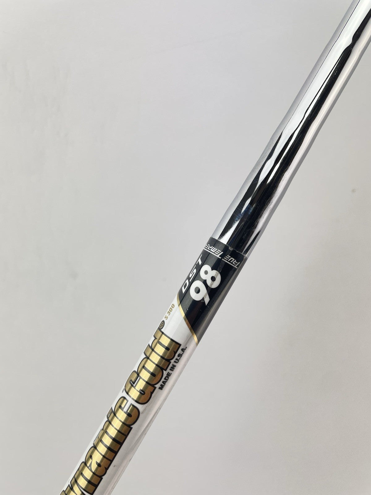 Dynamic Gold DST 98 Iron Shaft Stiff Flex Steel 35.5 /0.355 Tapered /264035