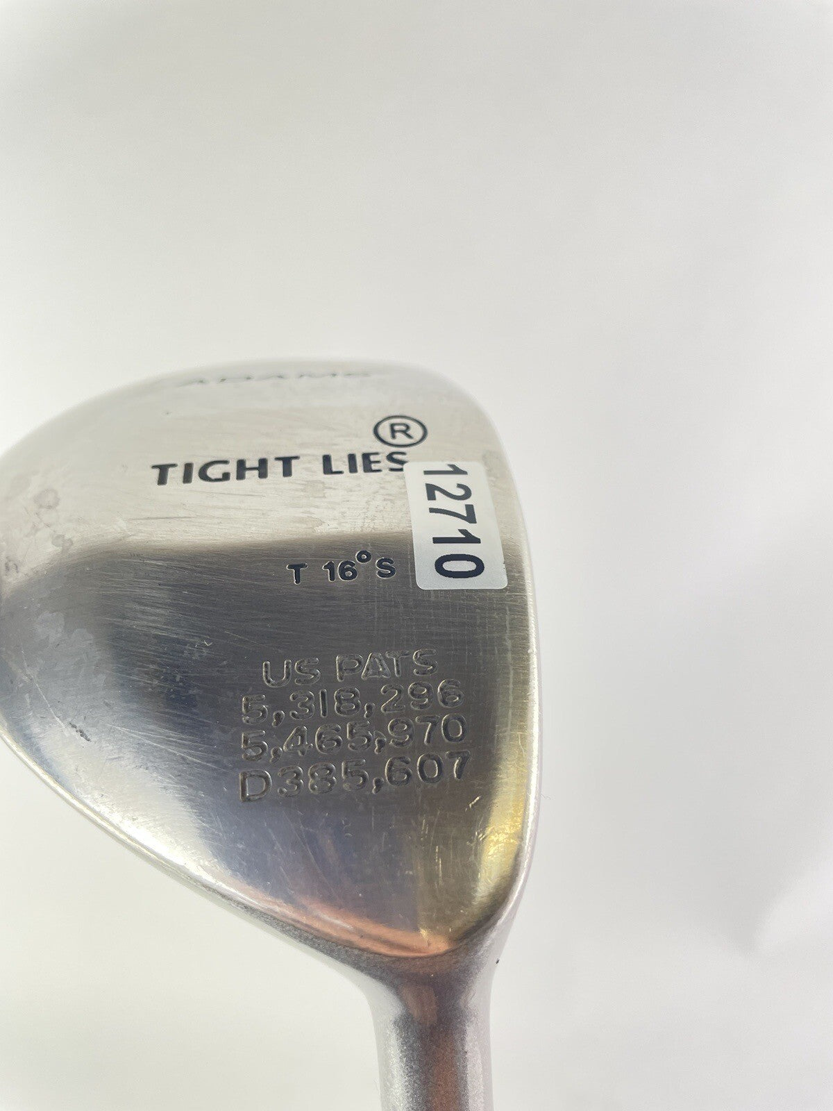 Adams Golf 3 Wood 16* Tight Lies Regular Graphite /Right /New Grip /1271015