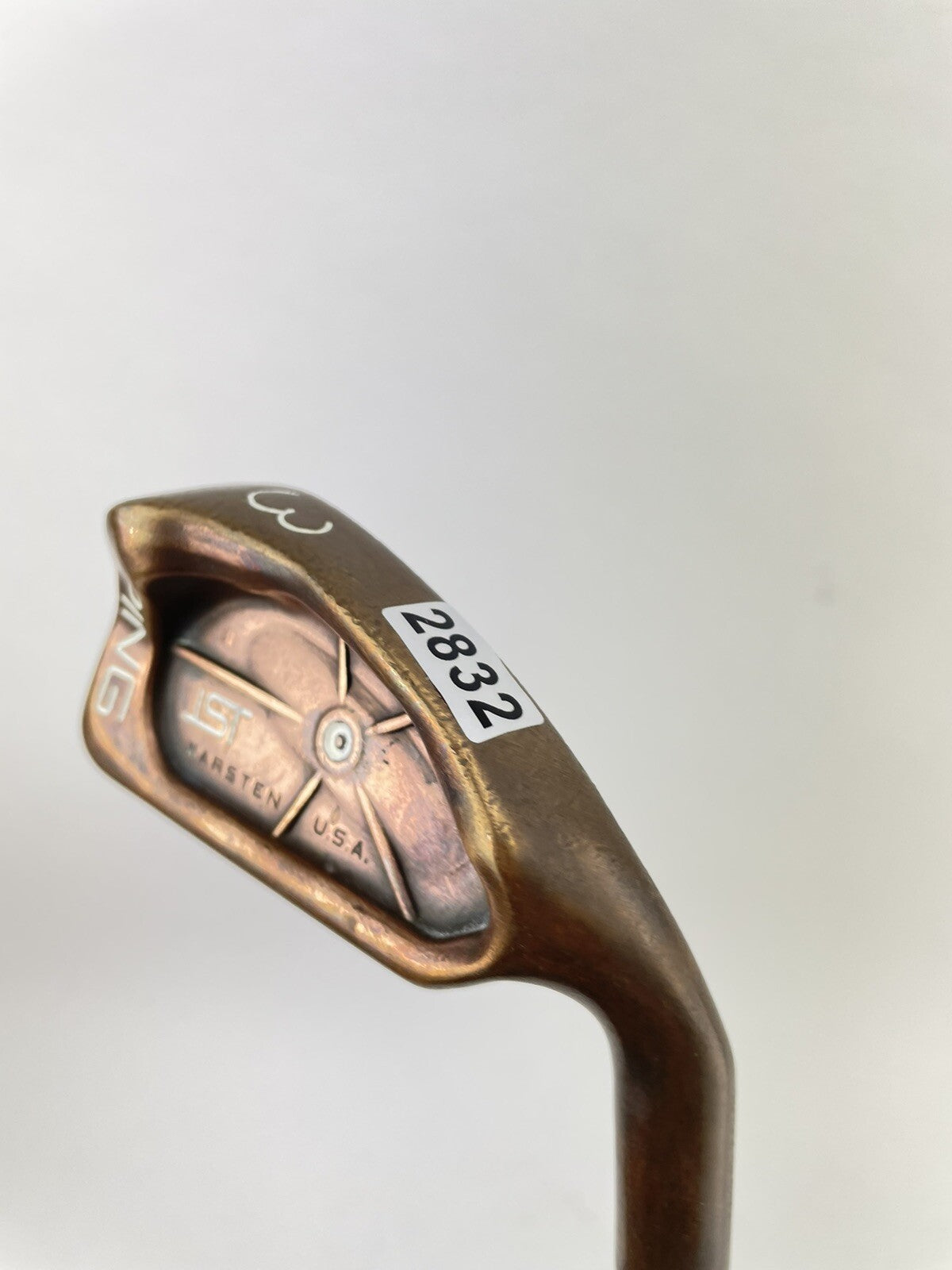 Ping ISI 3 Iron Becu White Dot X Flex Graphite +1/2" /Right Hand /New Grip /28325
