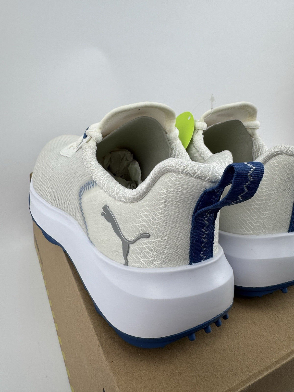 Puma Fusion Crush Sport Women's Trainers Size 6 UK White Blue Breathable/321157