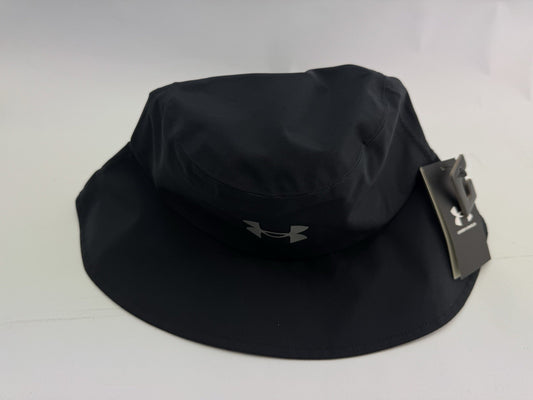 Under Armour Golf Bucket Hat Driver Waterproof Storm /M/L /Black /New /300590