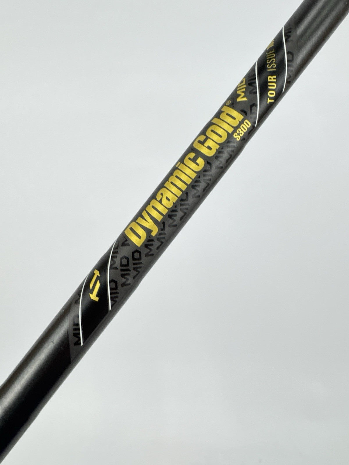 Dynamic Gold Tour Issue Iron Shaft Mid R300 Regular Steel Blackout 35.5” /316323