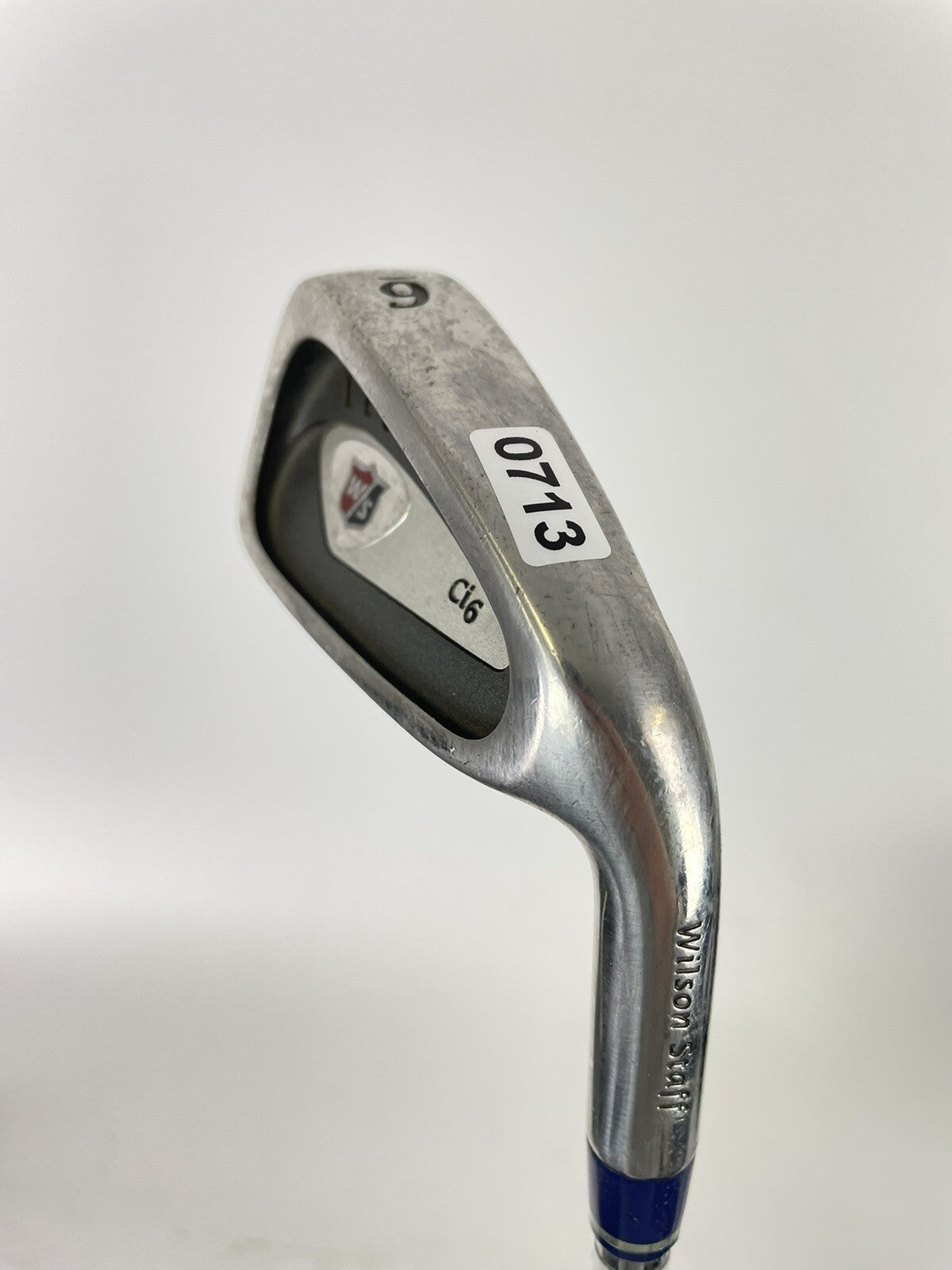 Wilson Staff Ci6 6 Iron +1/2” Regular Steel /1* Flat /New Grip /071310
