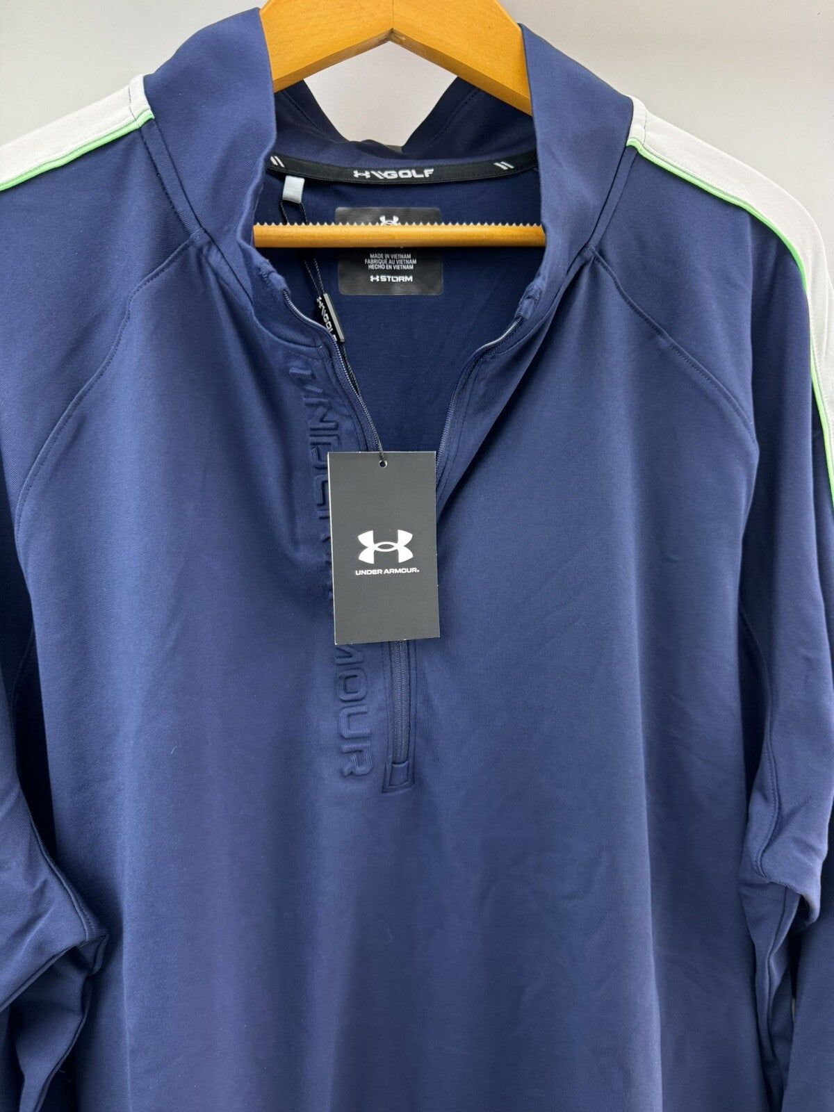 Under Armour Storm Pullover 1/4 Zip Mens UK XXL /Navy /New /207603