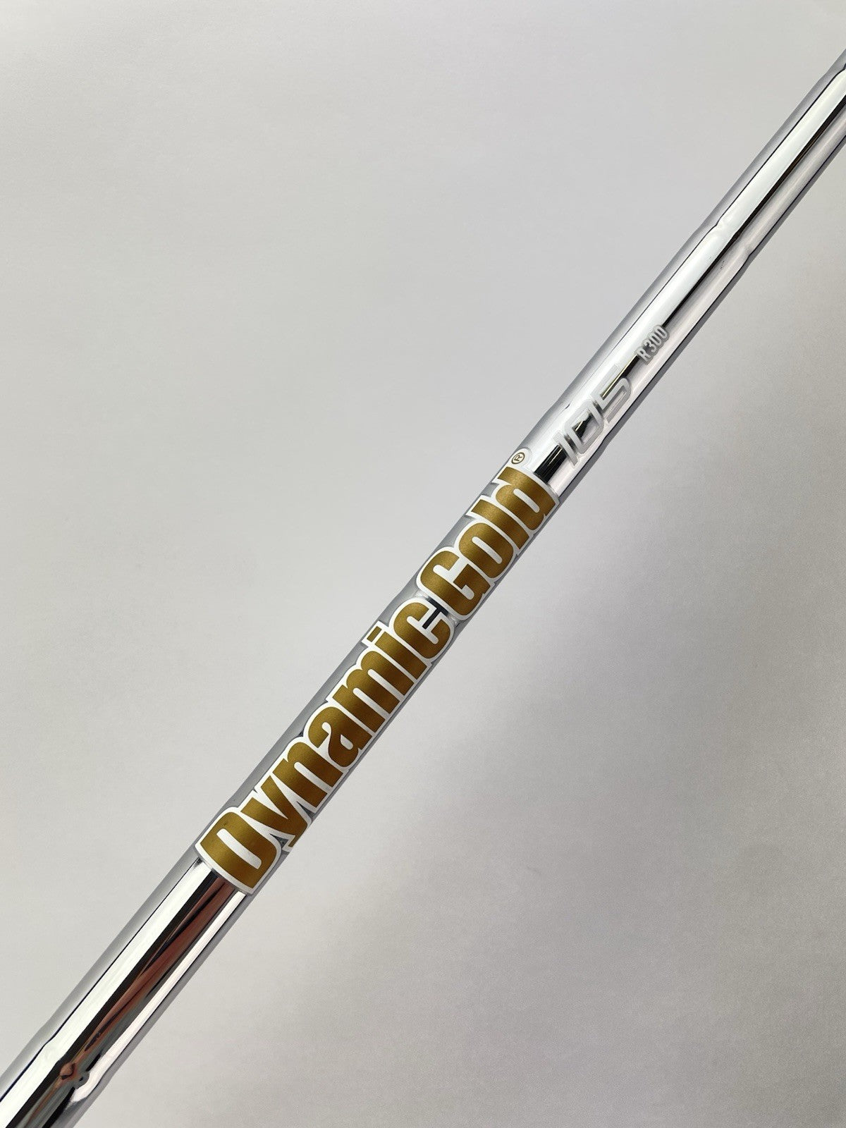 Dynamic Gold 105 Iron Shaft Regular Flex Steel 35.5” /0.355 Tapered /291740