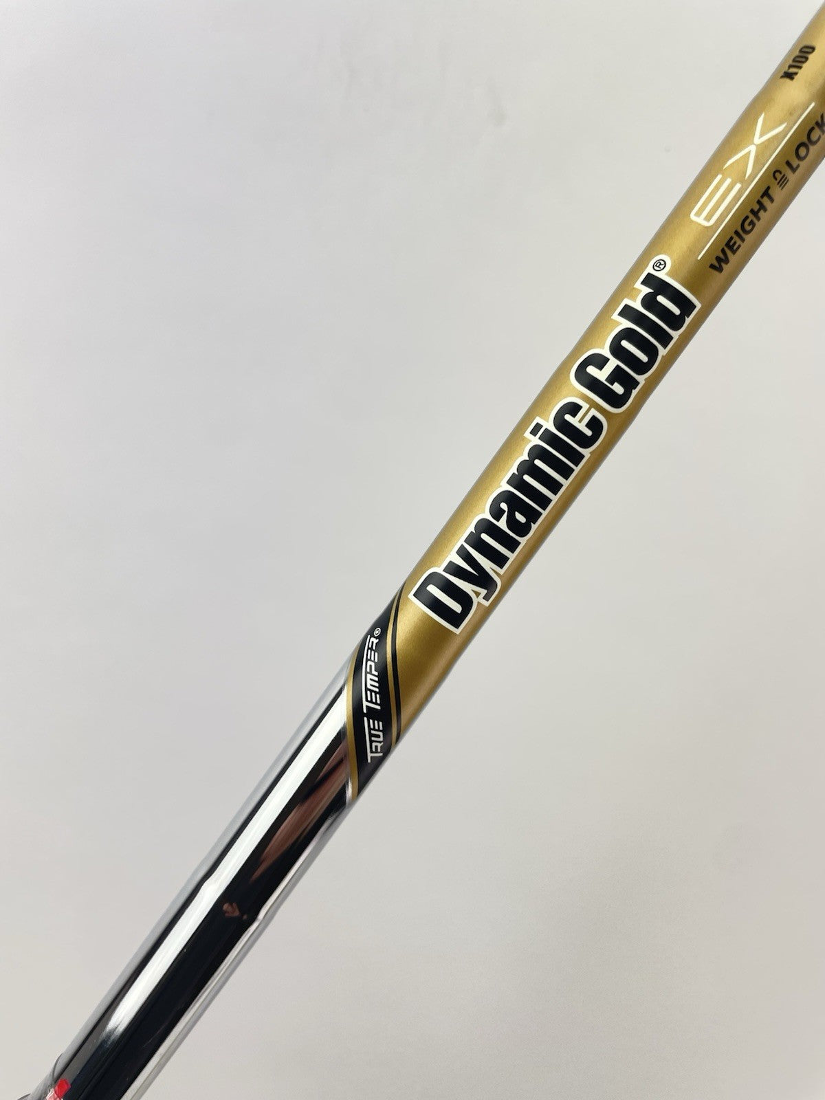 Dynamic Gold EX Iron Shaft X100 X Flex Steel 36 /0.355 Tapered /262692