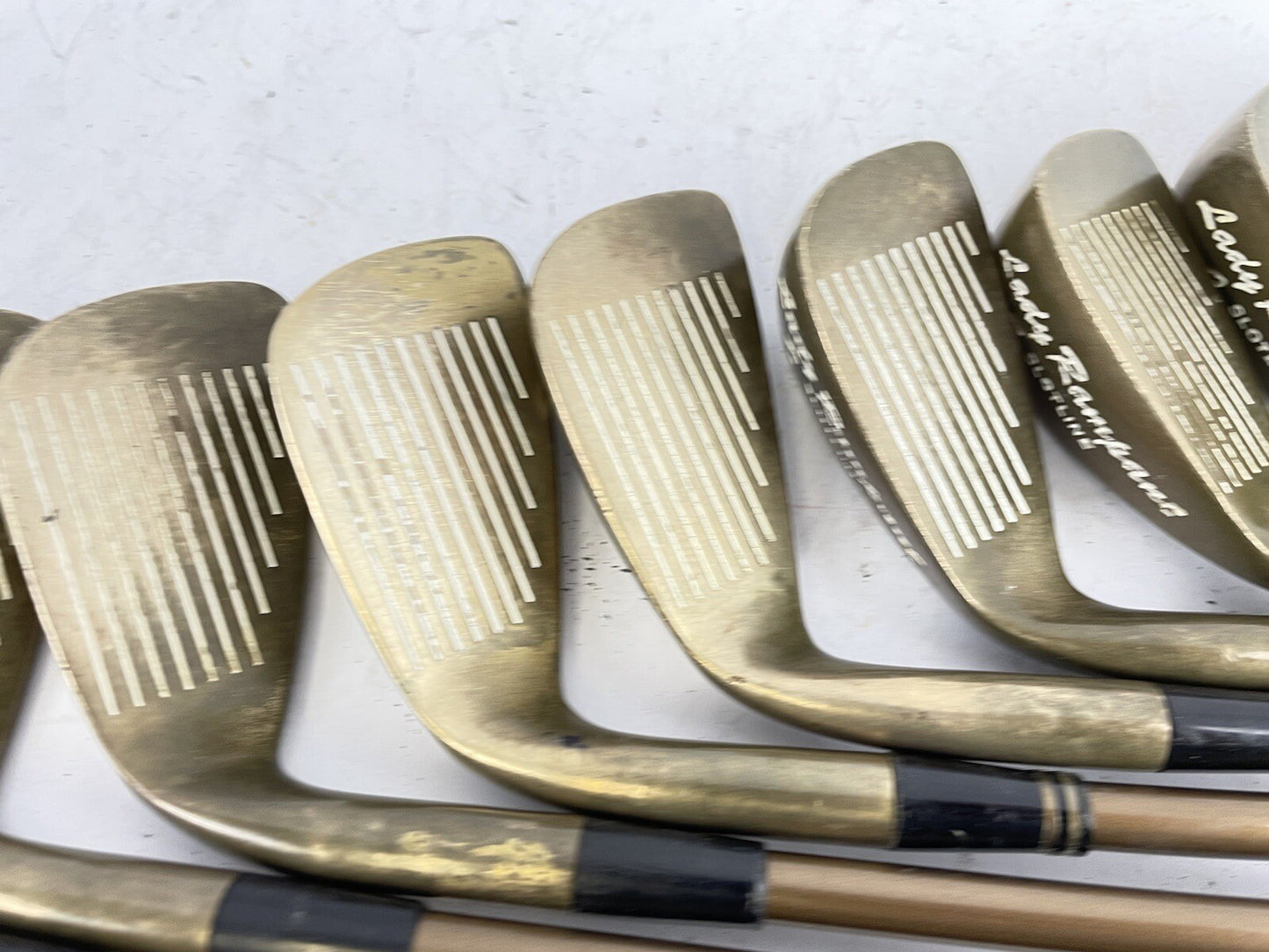 Slotline Lady Rampant Irons 3-SW Ladies Graphite /Right Handed /New Grips /81246